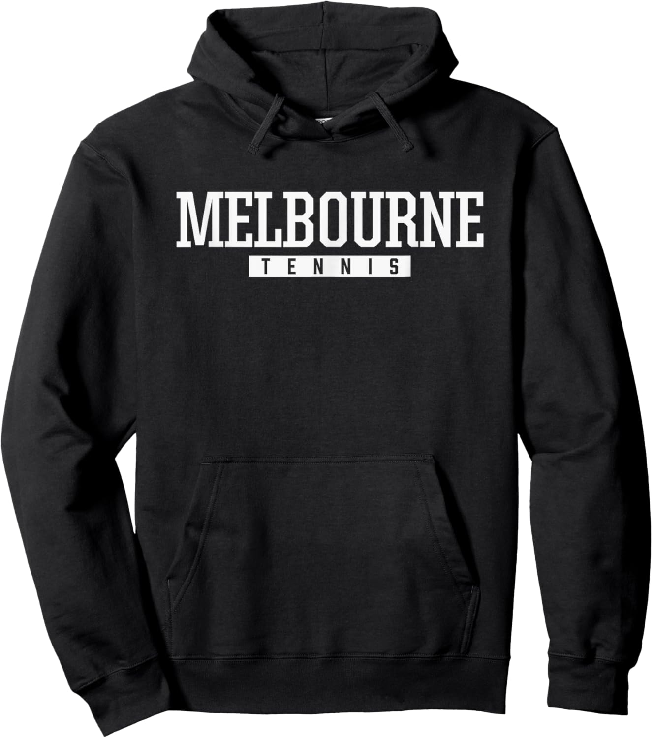 Melbourne High School Tennis Hoodie - Hoodie | Black