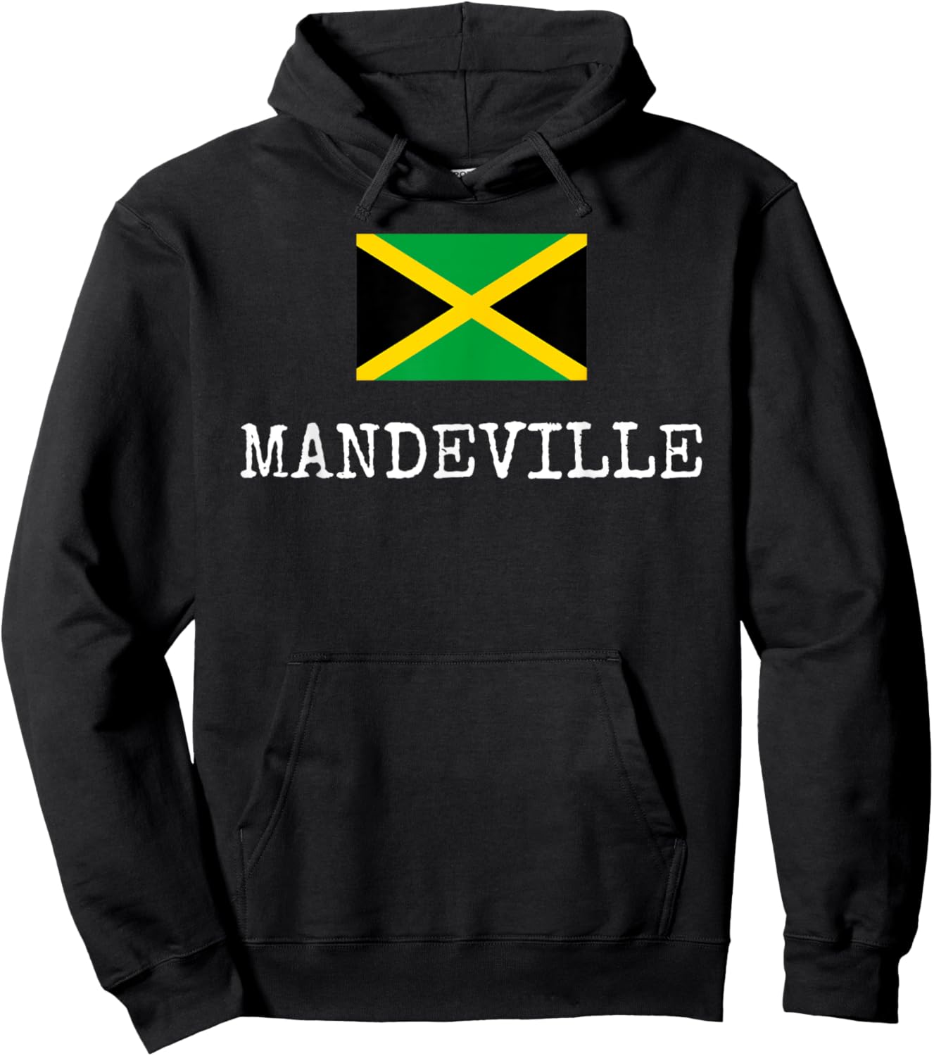 Mandeville Country Jamaica Family Trip Jamaicans Men Women Hoodie - Hoodie | Black