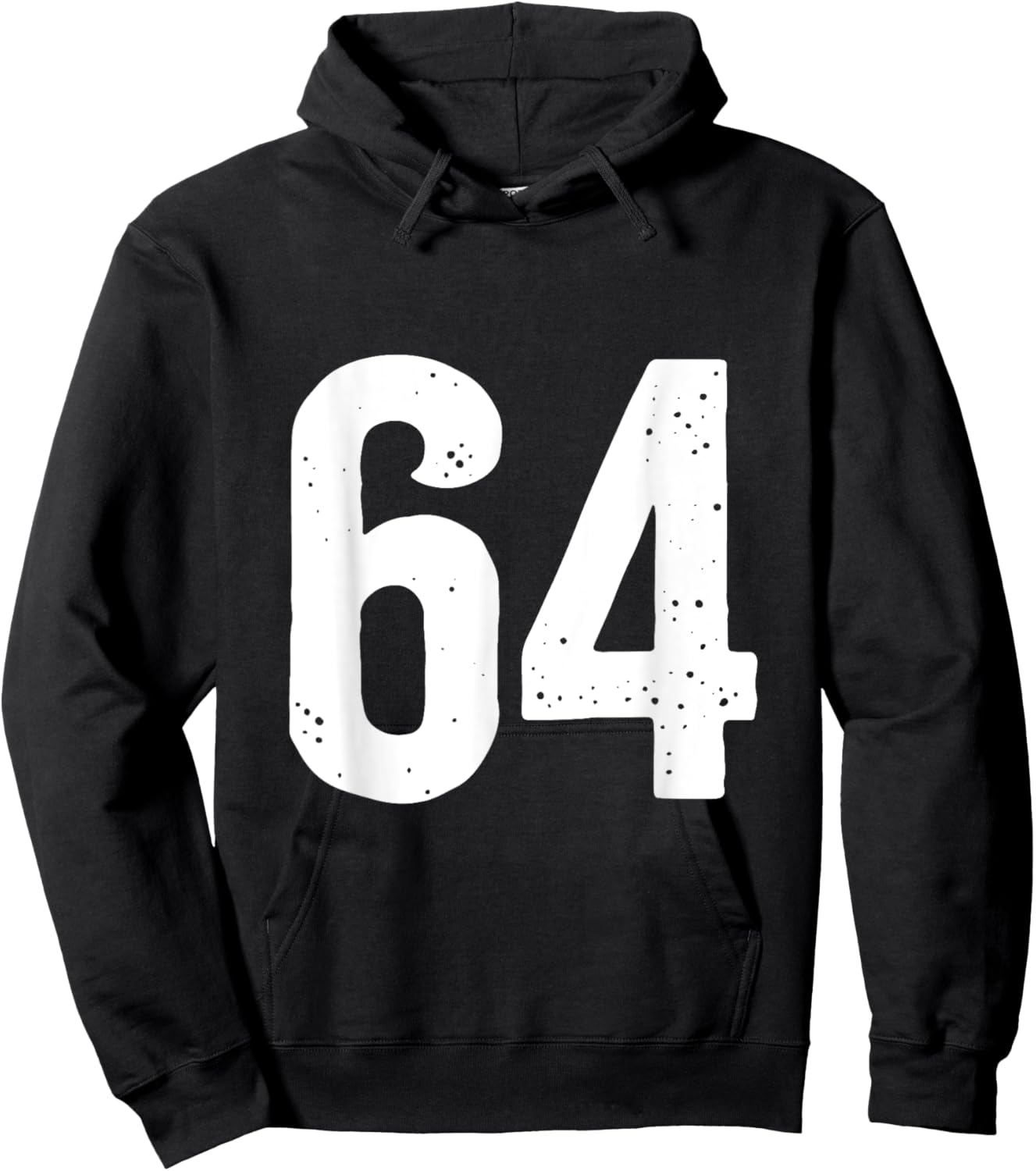 Number 64 Hoodie - Hoodie | Black