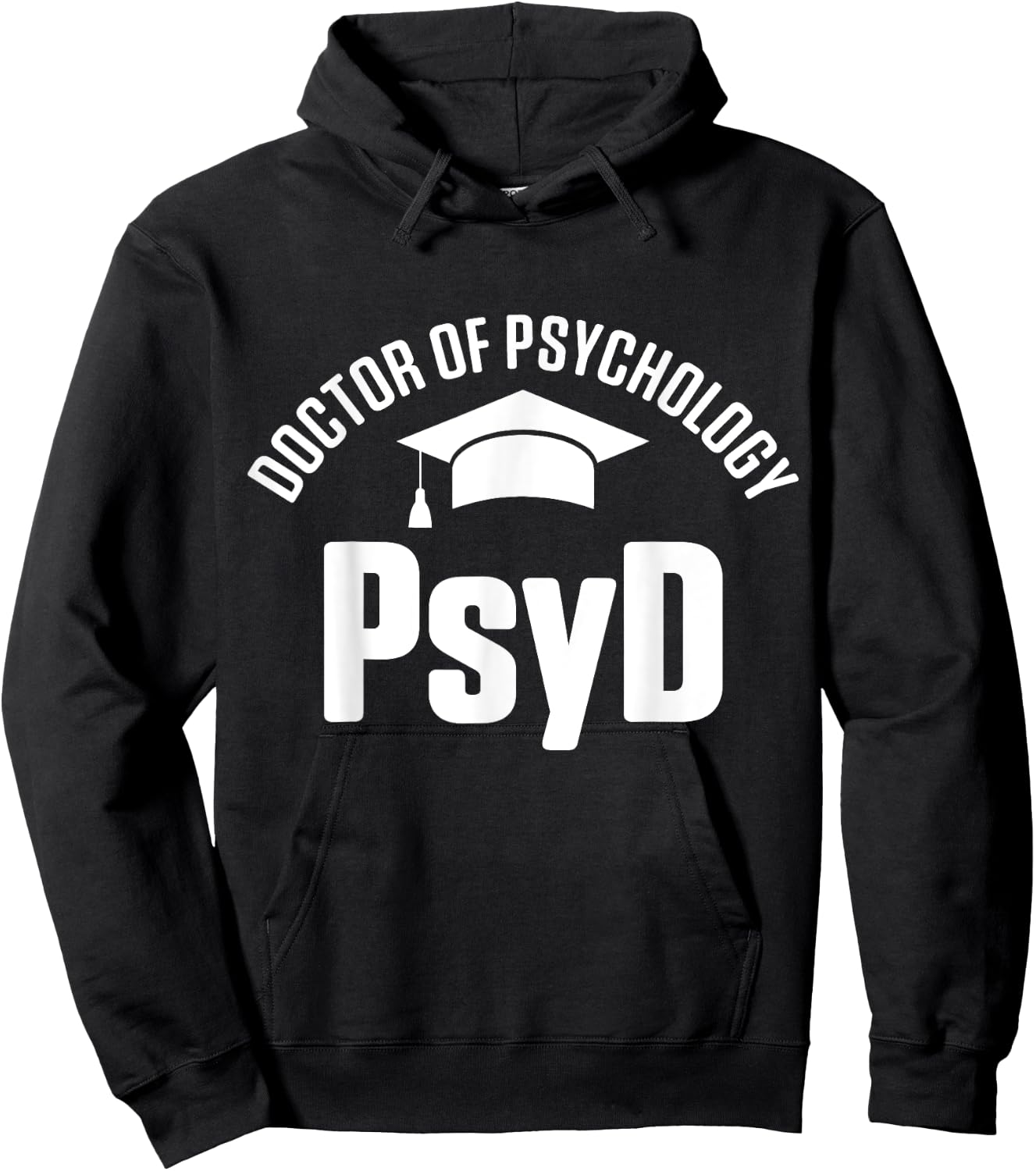 PsyD Doctor of Psychology Graduate Doctorate Graduation Hoodie - Hoodie | Black