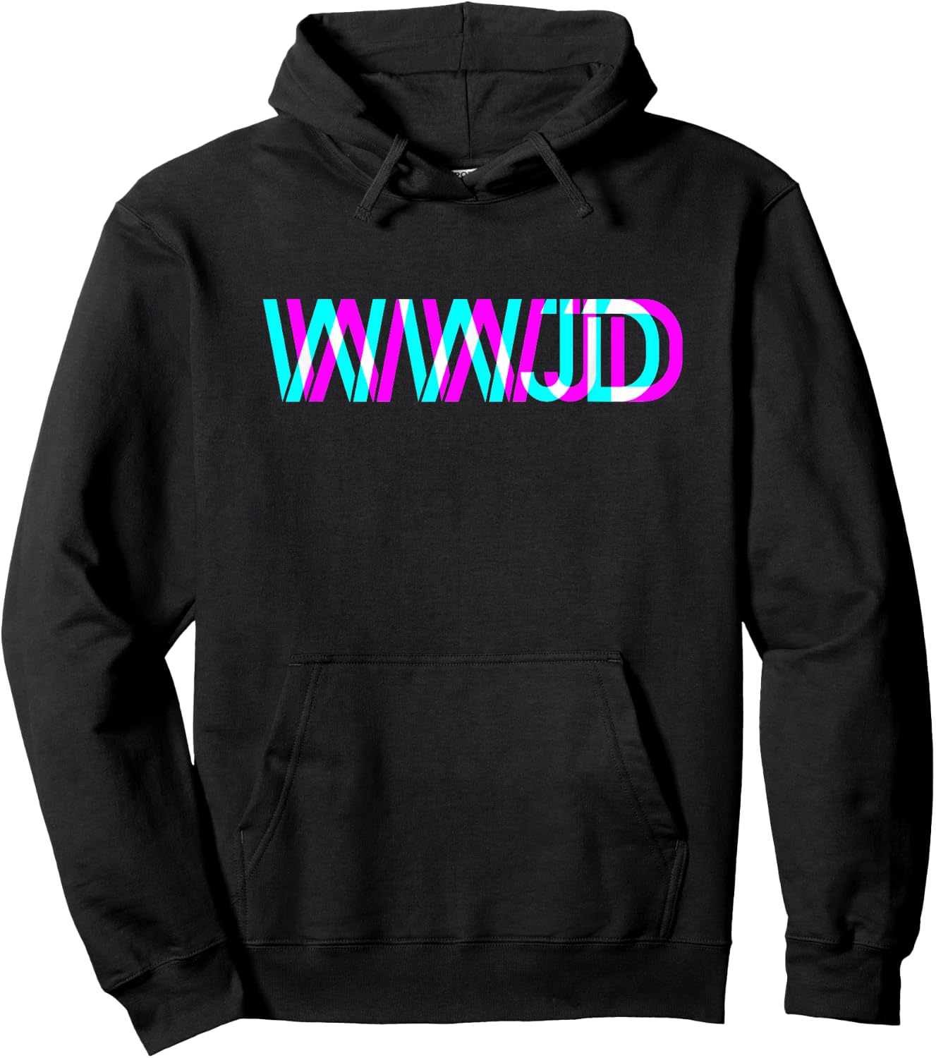 What Would Jesus Do? WWJD Christian Faith Believer Hoodie - Hoodie | Black