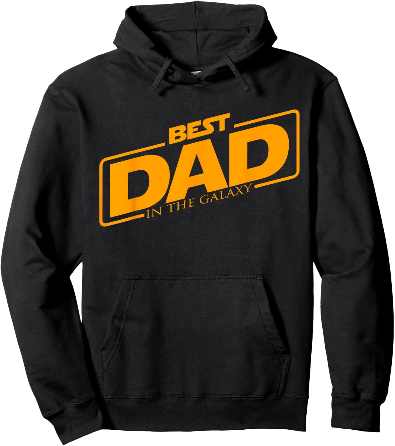 Best Dad In The Galaxy | Funny Father's Day Gift Hoodie - Hoodie | Black