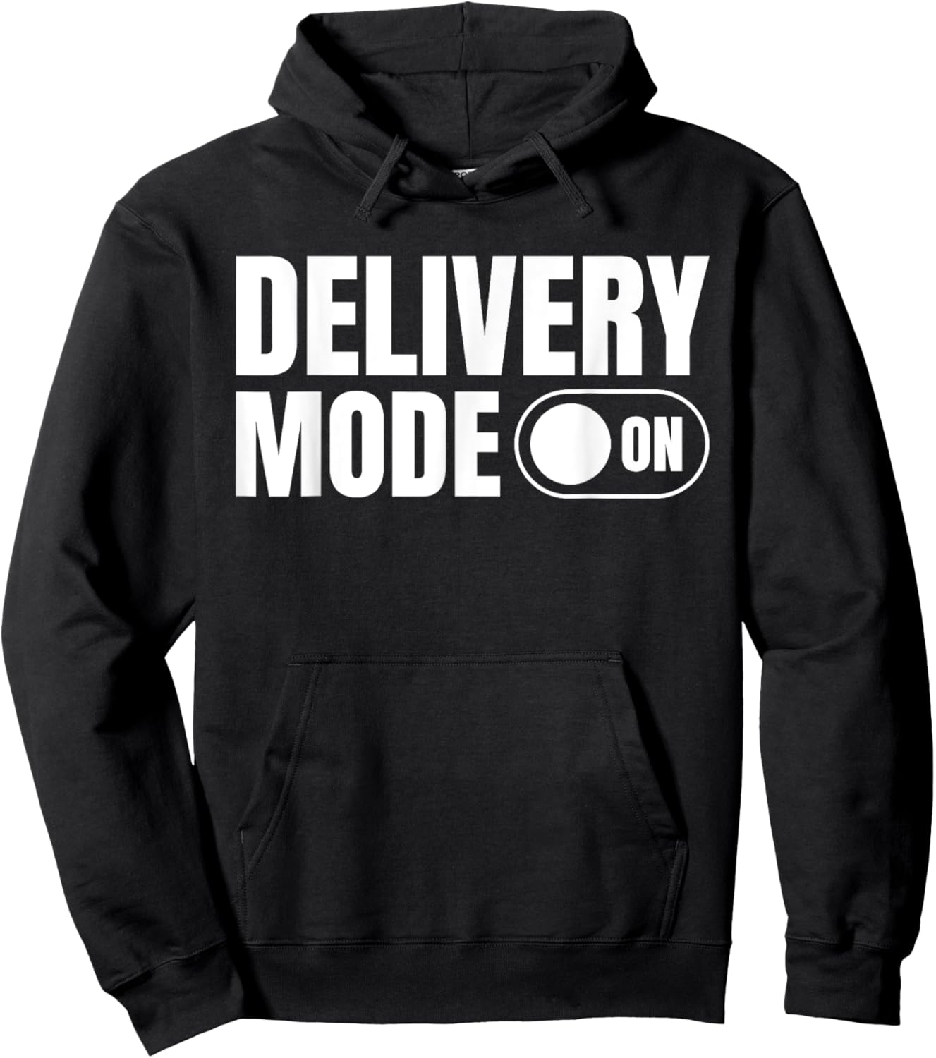 Delivery Mode On Delivery Driver Hoodie - Hoodie | Black