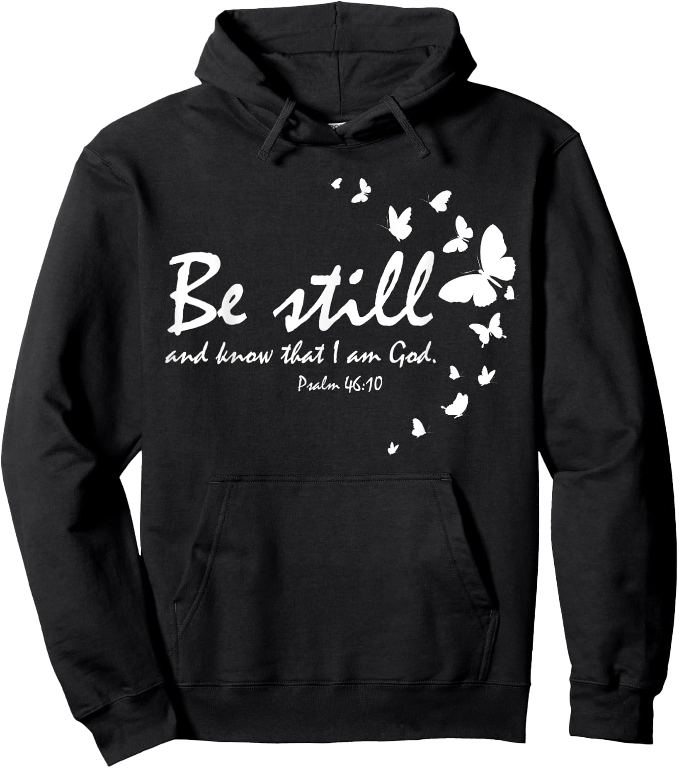 Christian Gift Women Mom Her Wife Girls Kids Religious Verse Hoodie - Hoodie | Black