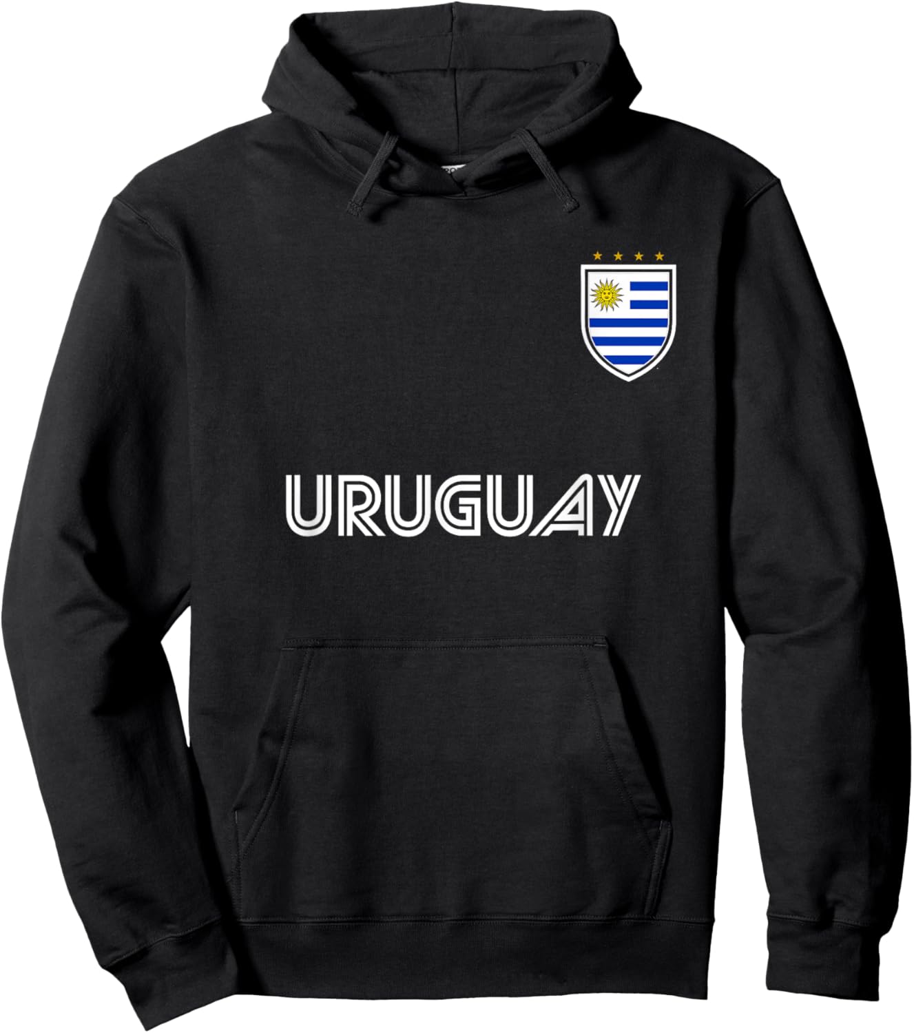 Uruguay Hoodie - Hoodie | Black