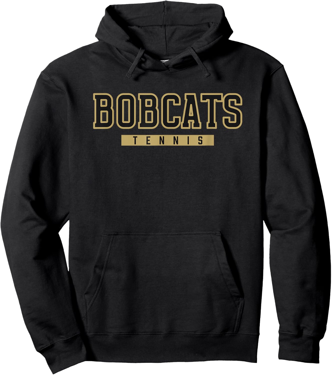 Giles County Bobcats Tennis Hoodie - Hoodie | Black