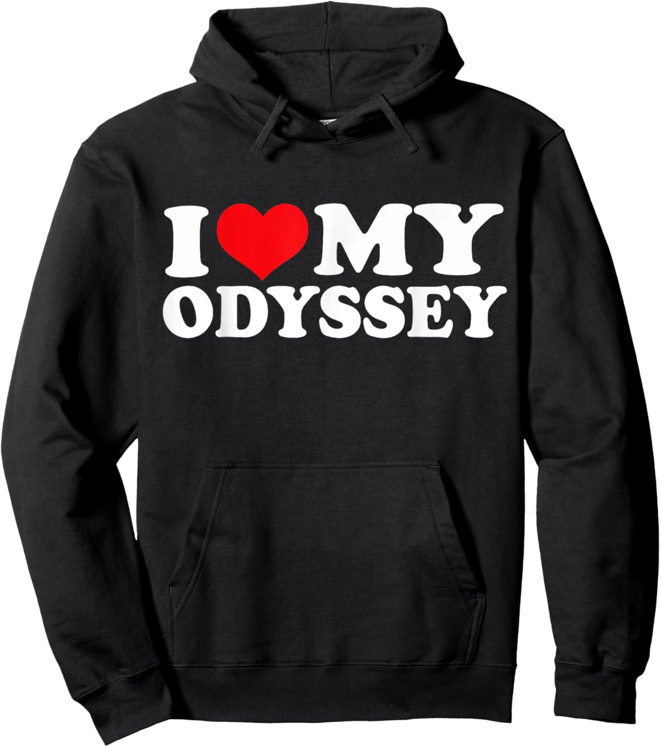 I Love My Odyssey, I Heart Odyssey Hoodie - Hoodie | Black