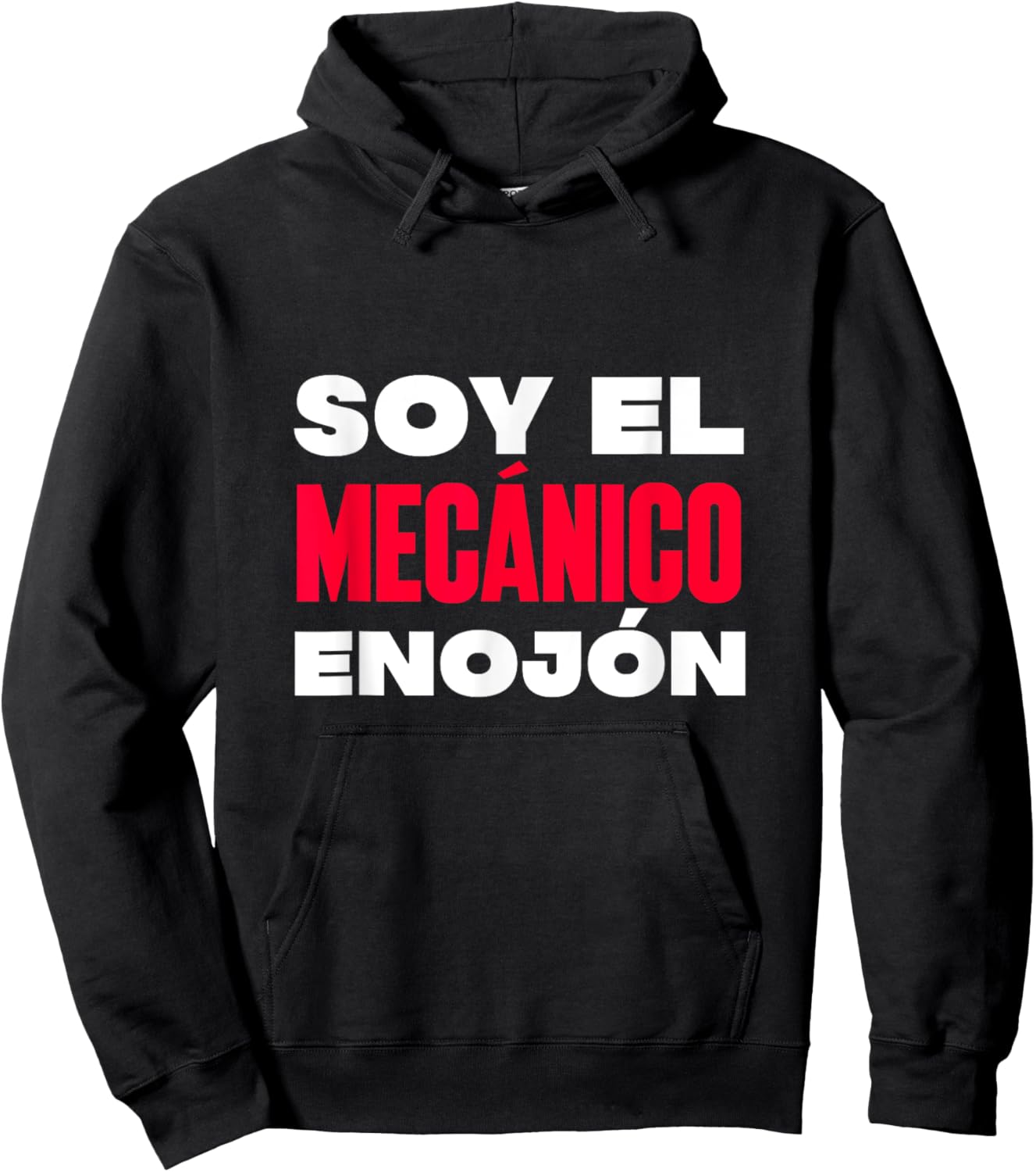 Soy el mecánico enojón Hoodie - Hoodie | Black