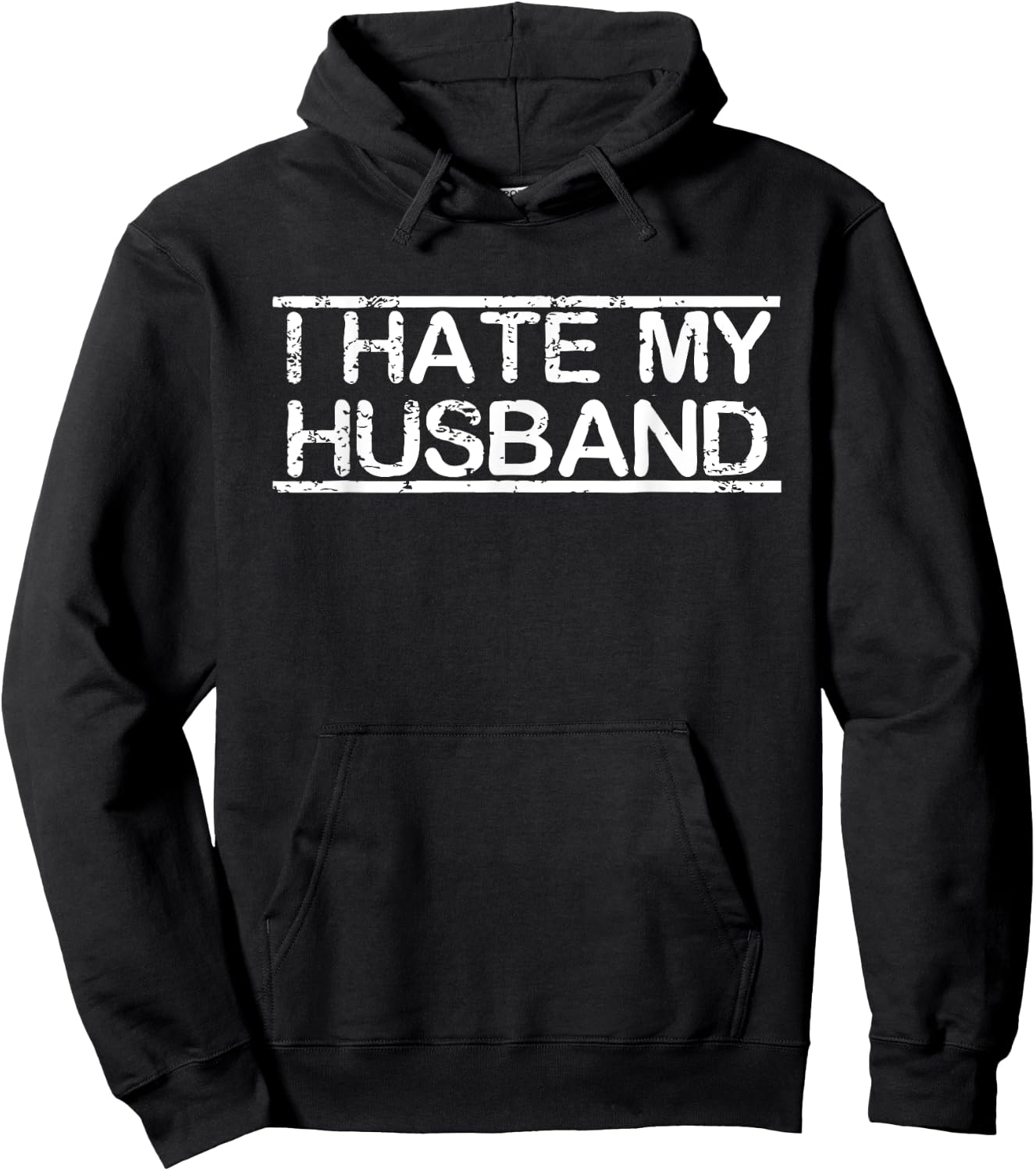 I Hate My Husband Hoodie - Hoodie | Black