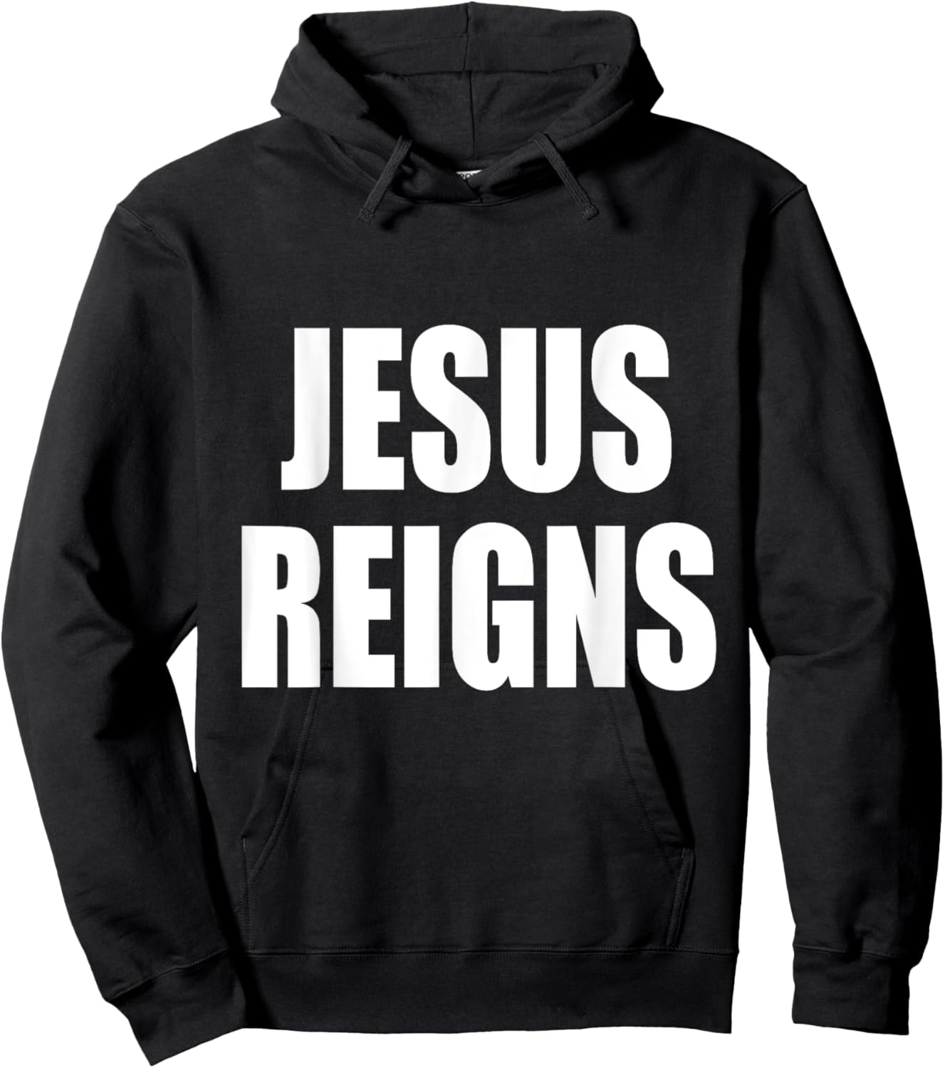 Jesus Reigns Hoodie - Hoodie | Black