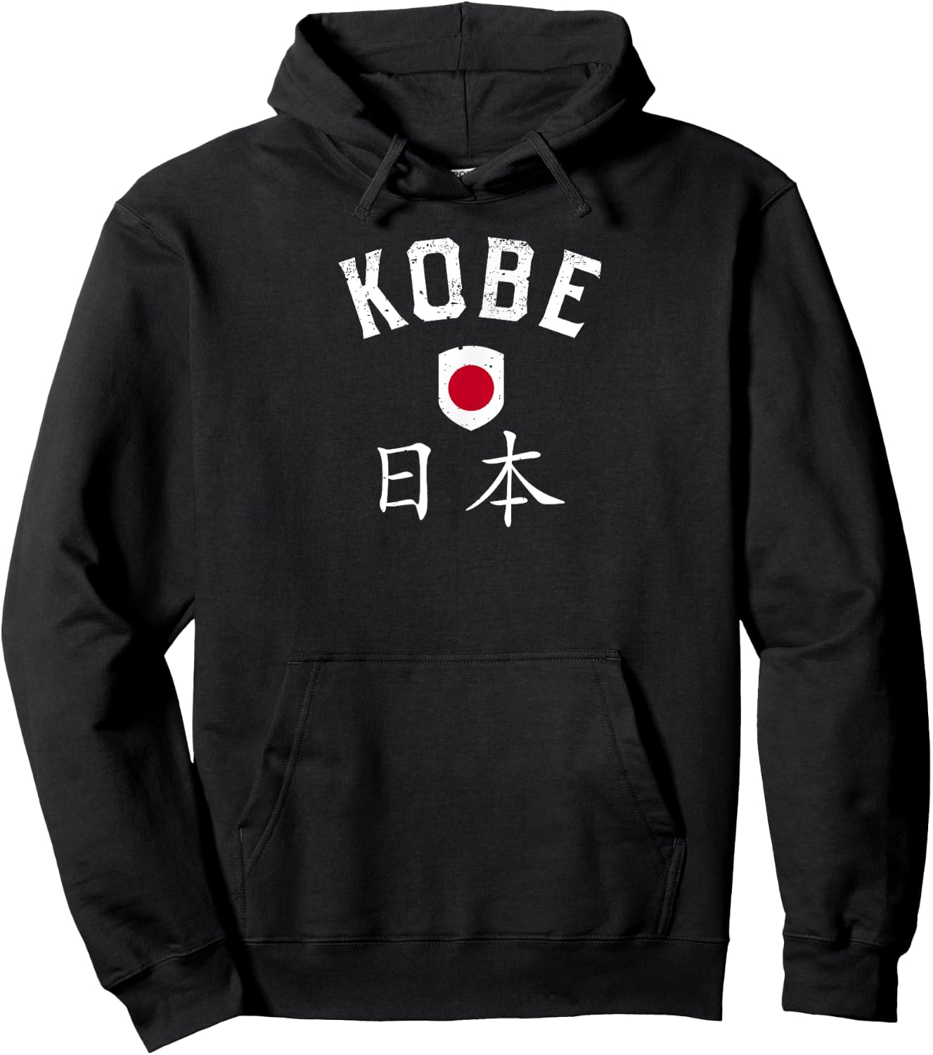 Kobe Japan T Shirt - Japanese Flag Kobe Hoodie - Hoodie | Black