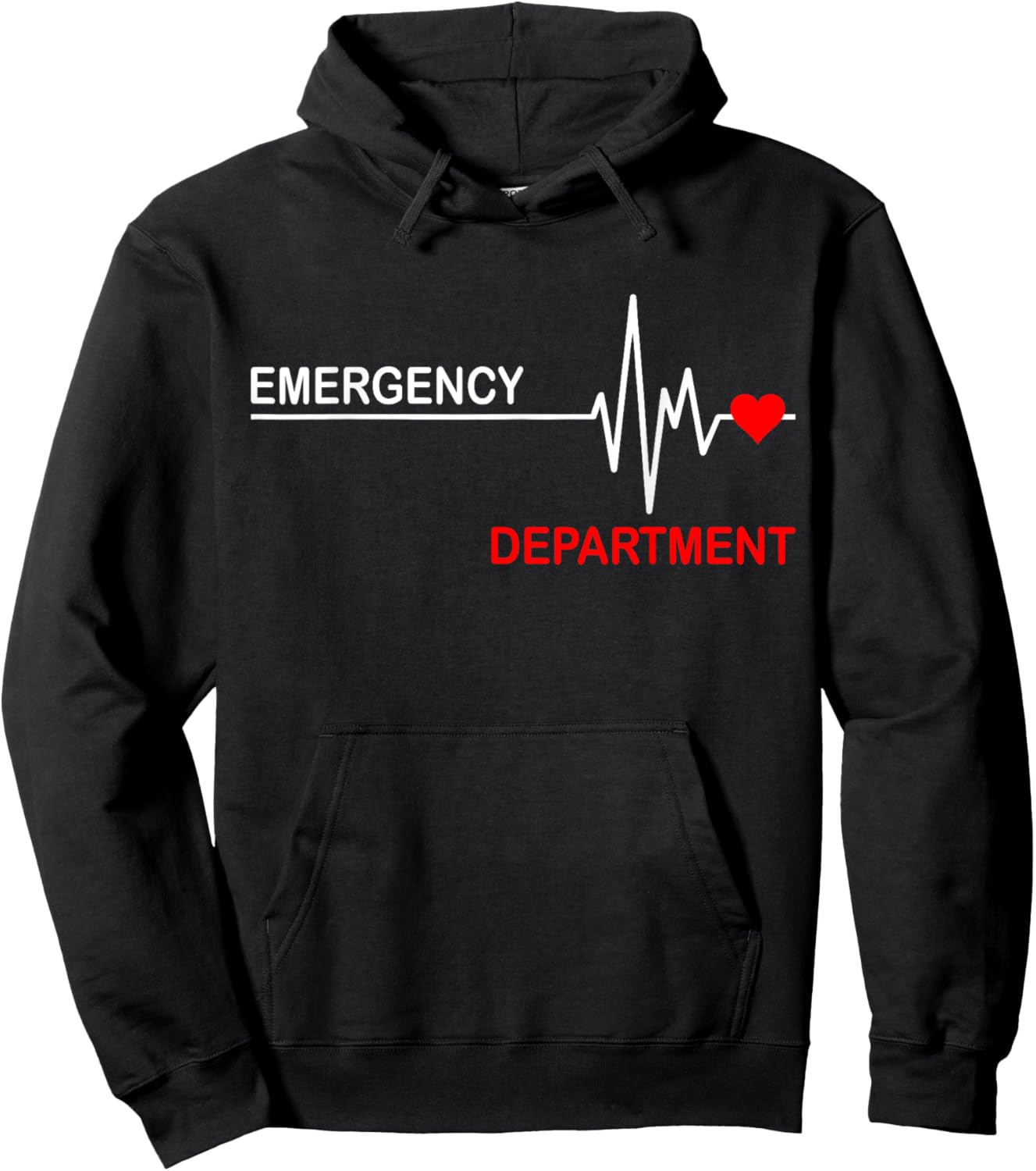 Emergency Department Emergency Room Healthcare Nursing Nurse Hoodie - Hoodie | Black