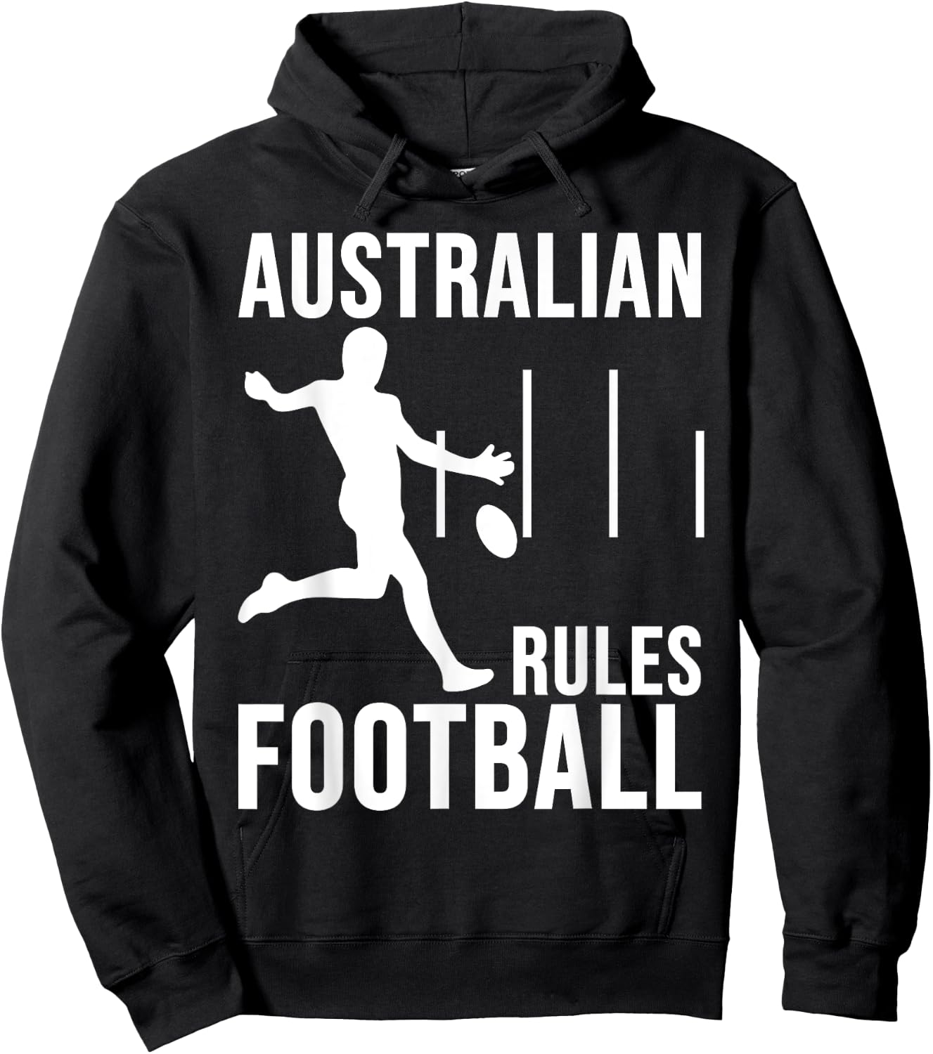 Australian Rules Football Lovers - Great Aussie Sport Gift Hoodie - Hoodie | Black
