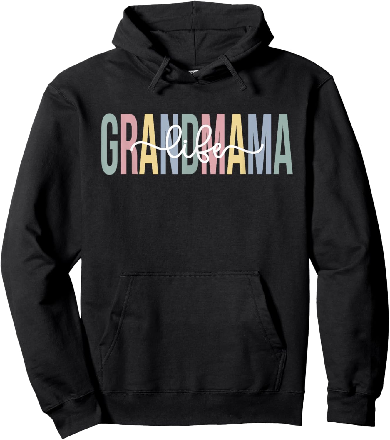 Grandmama Life Grandmama Grandma Grandmama Grandmother Hoodie - Hoodie | Black