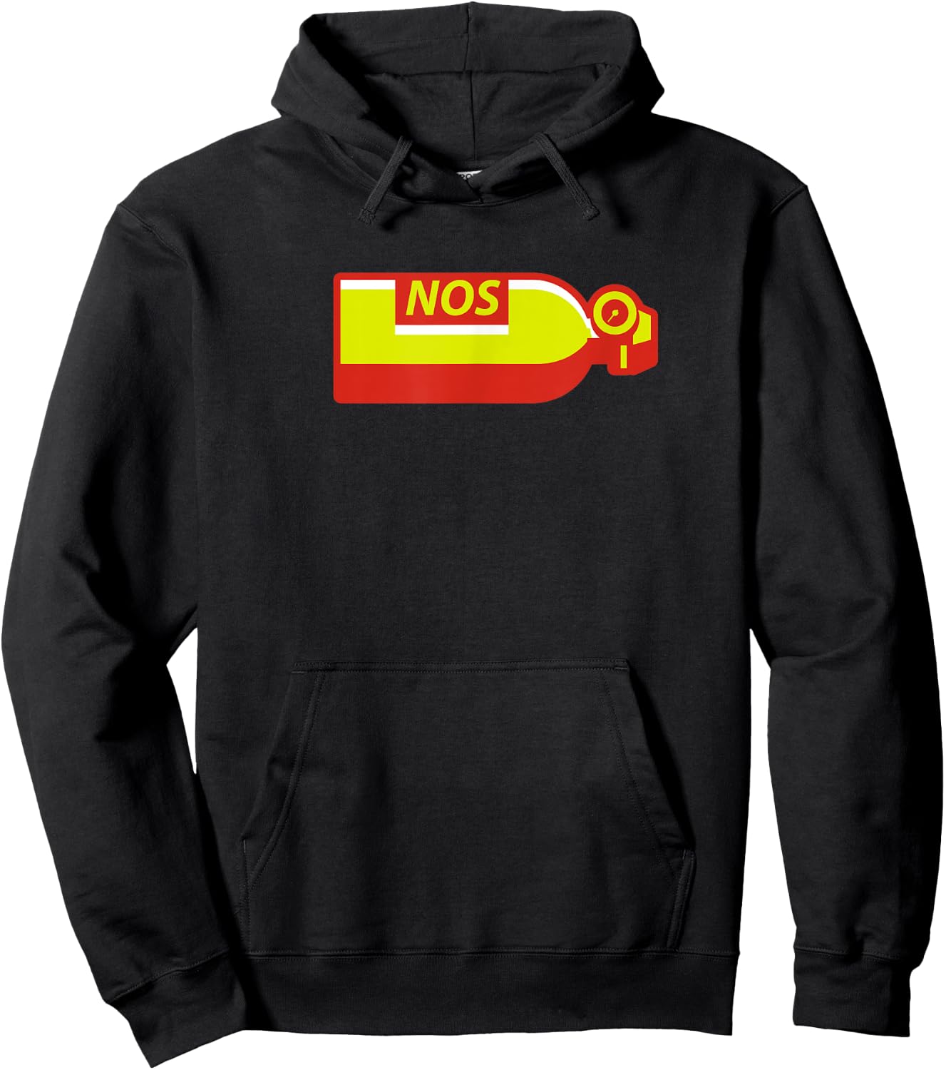 NOS Drag Race Tuning Dragster Racing Car Tuner Hoodie - Hoodie | Black