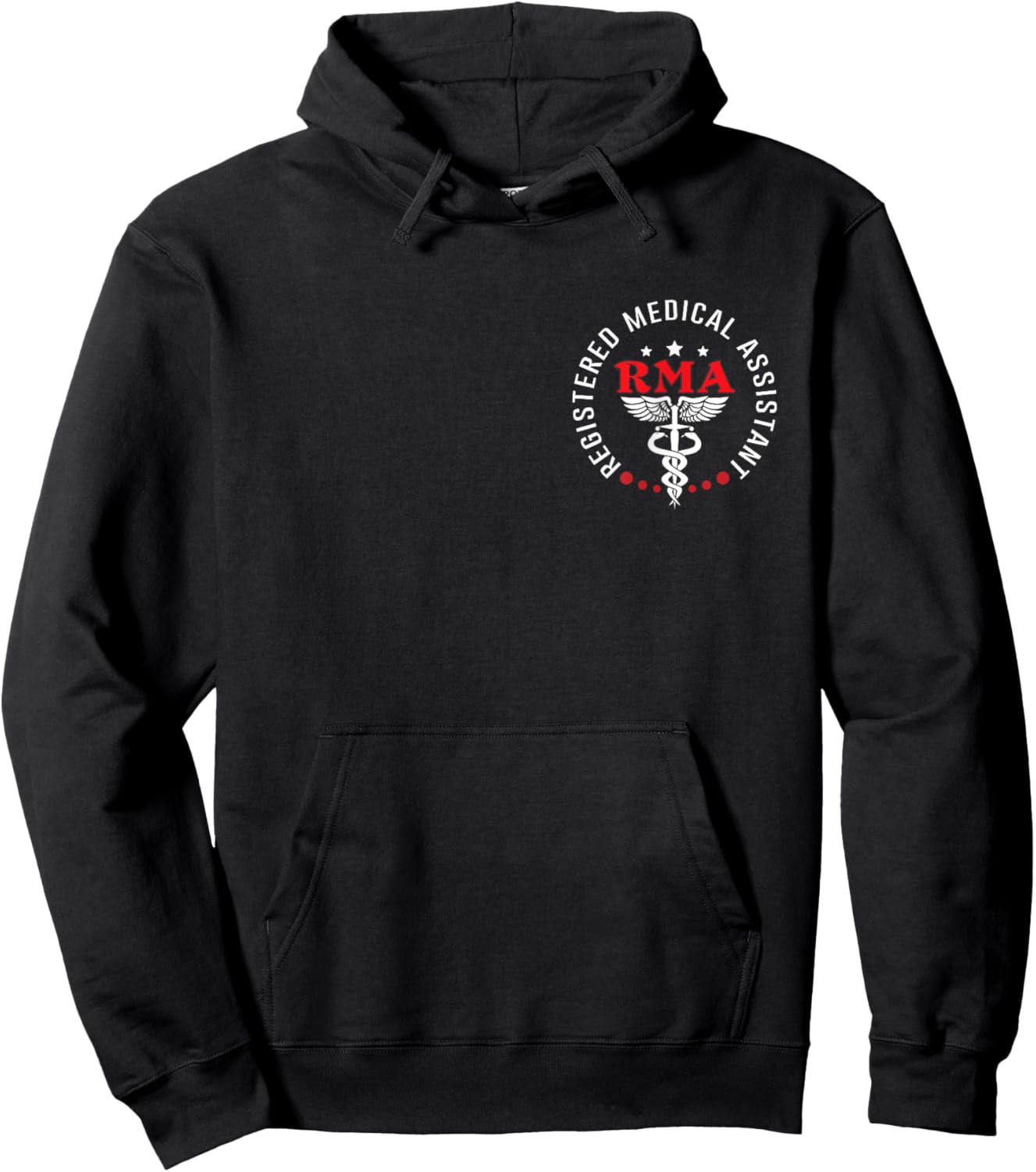 RMA Registered Medical Assistant MA Doctor Assistant Nurse Hoodie - Hoodie | Black