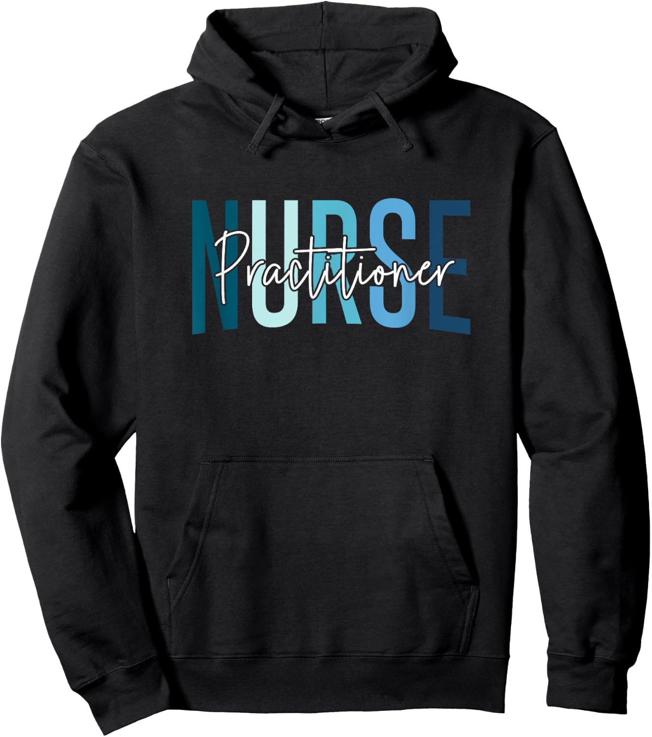Funny Family Nurse Practitioner NP Nursing Day Nurse Week Hoodie - Hoodie | Black