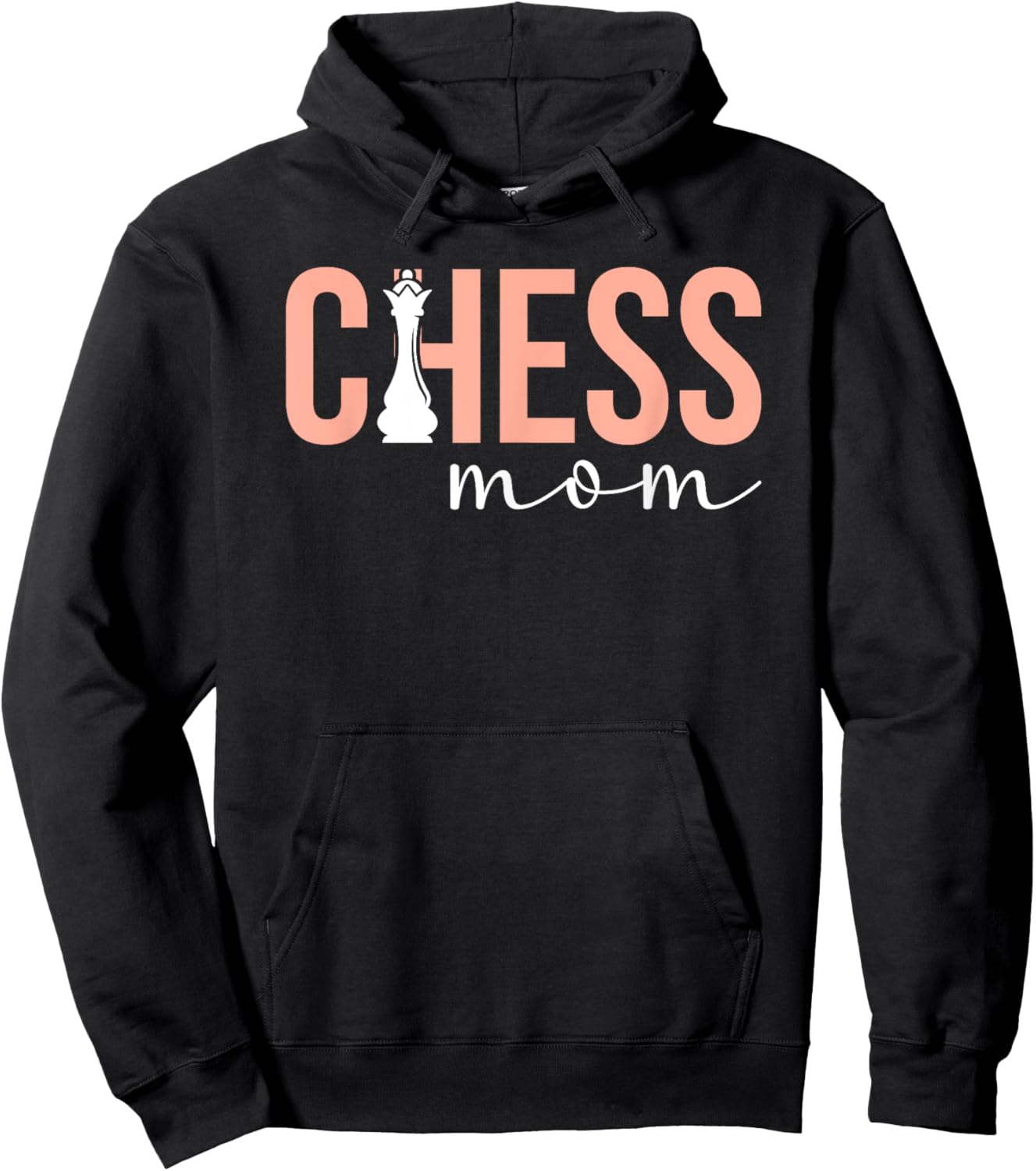 Chess Mom Of A Chess Player Mom Chess Mama Chess Mother Hoodie - Hoodie | Black