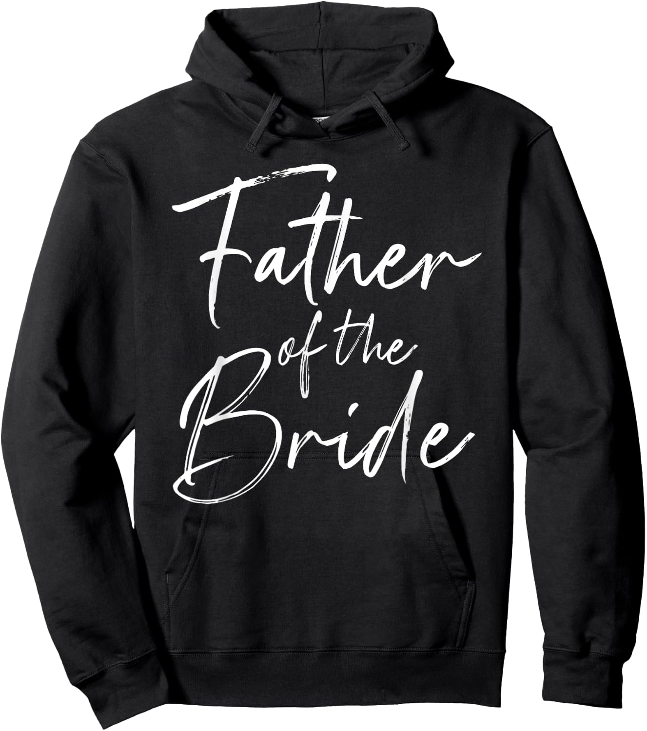 Father of the bride dad Gift wedding or bachelor party Hoodie - Hoodie | Black