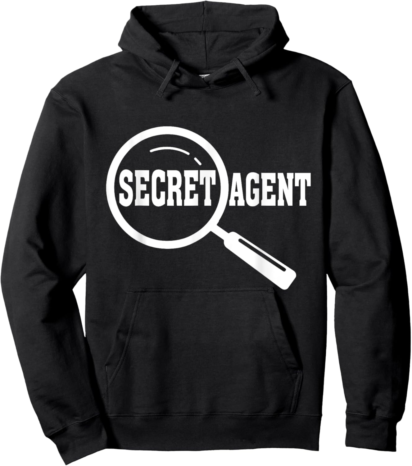 Secret Agent Inspector Spy Police Detective Investigator Hoodie - Hoodie | Black