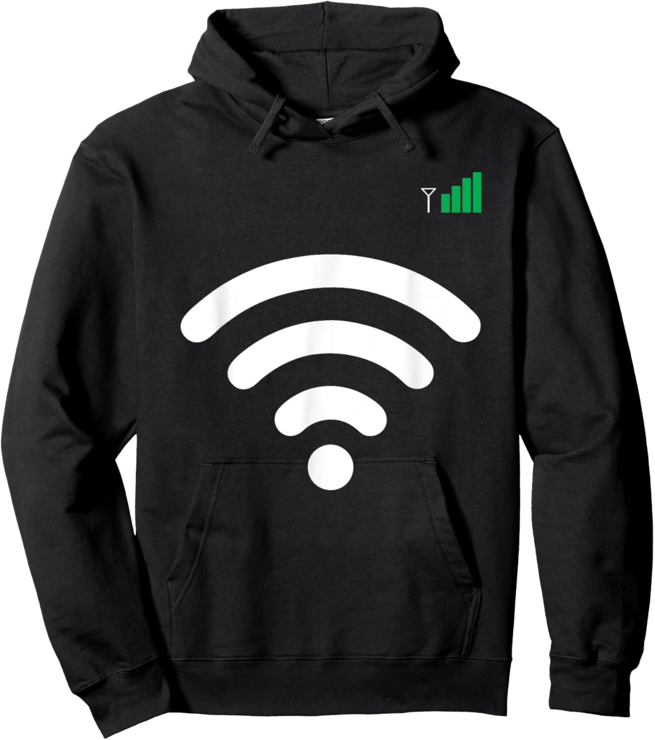 I'm WiFi Router Funny IT Network Engineer Halloween Costume Hoodie - Hoodie | Black