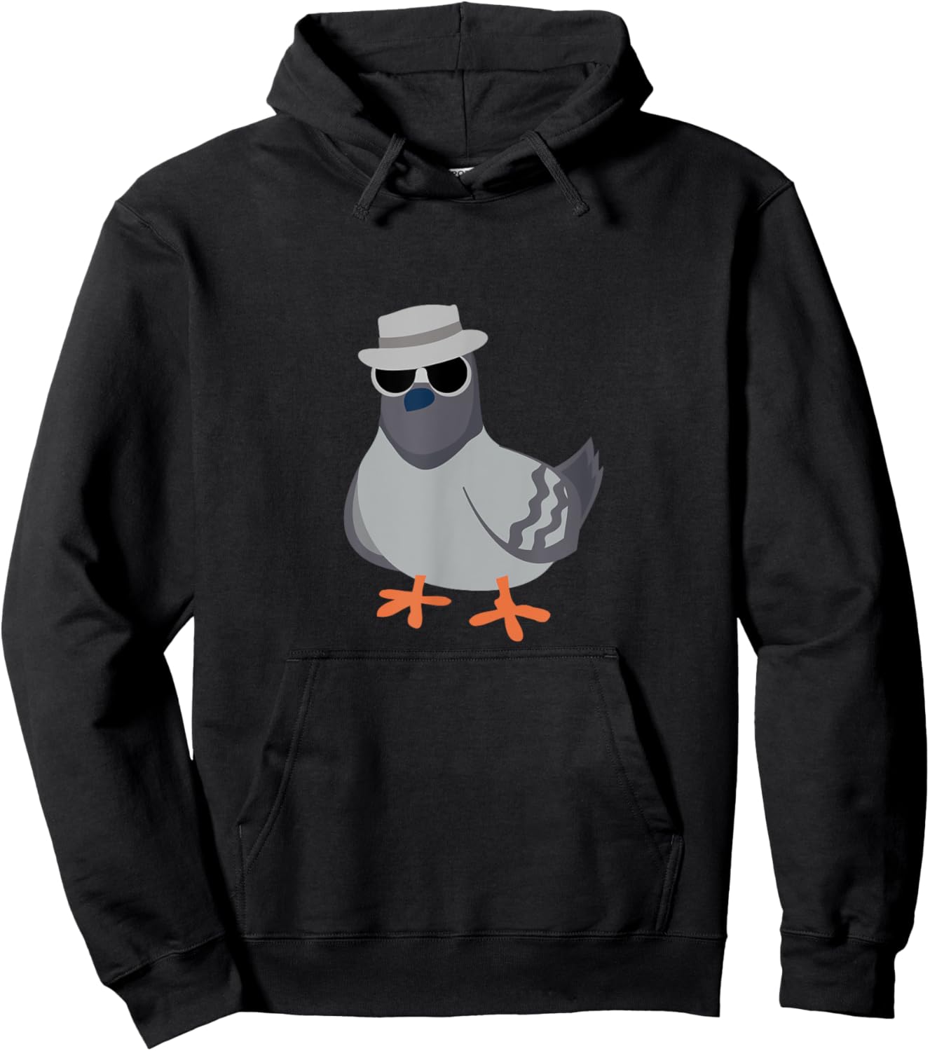 Cool Pigeon Design for Pigeon Lovers Hoodie - Hoodie | Black