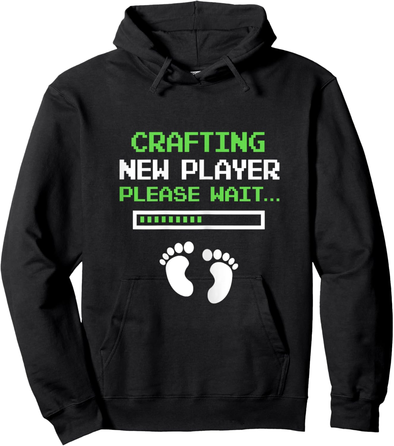 Funny Pregnancy Reveal for Mom and Dad Expecting Baby Hoodie - Hoodie | Black