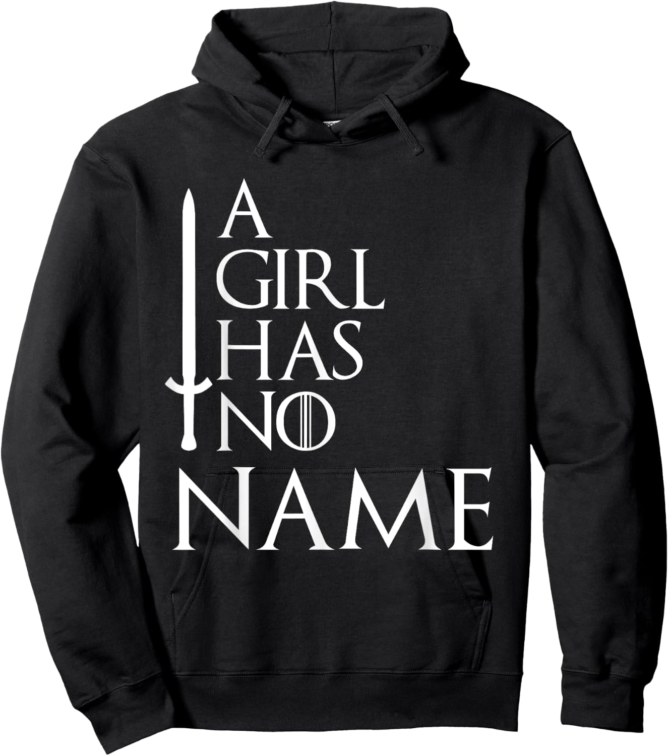 A Girl Has No Home No Name Vintage Outfit Men Women Kids Hoodie - Hoodie | Black