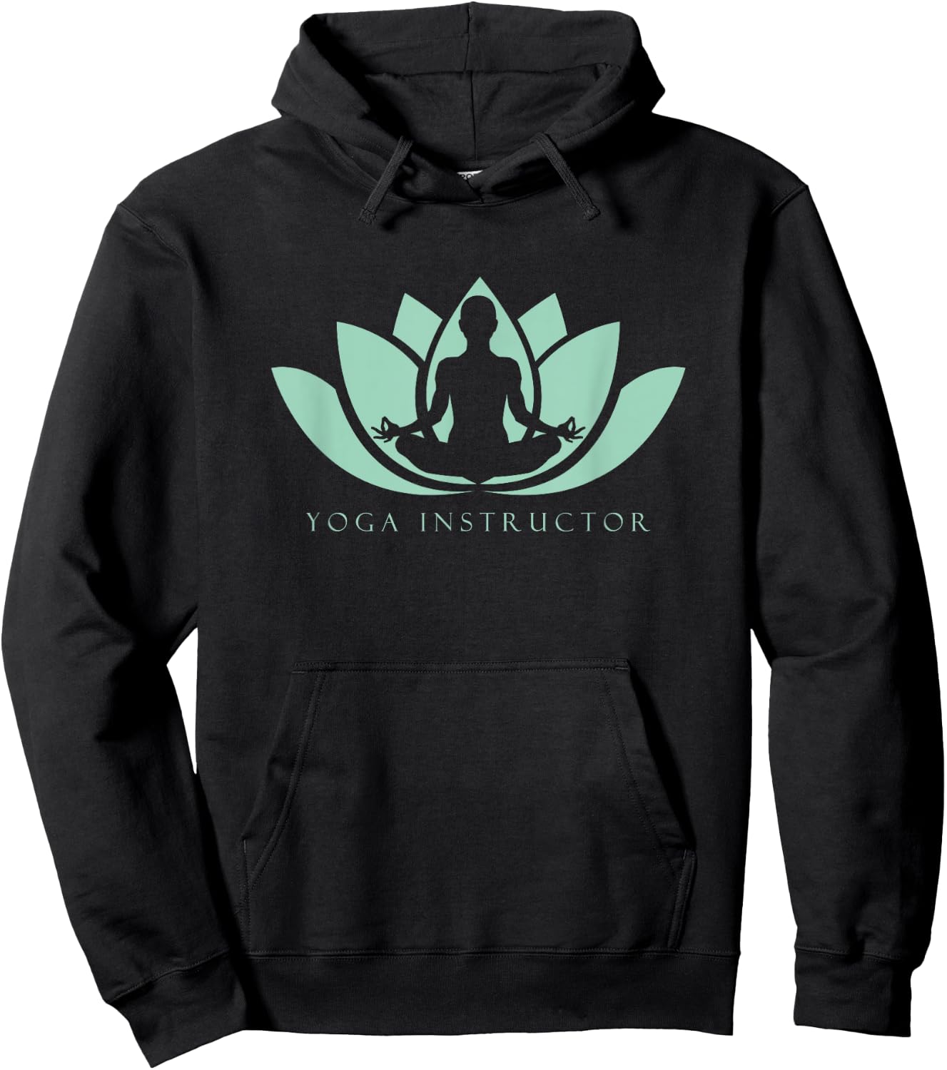 Yoga Instructor Trainer | Teacher Namaste Yoga Women Hoodie - Hoodie | Black