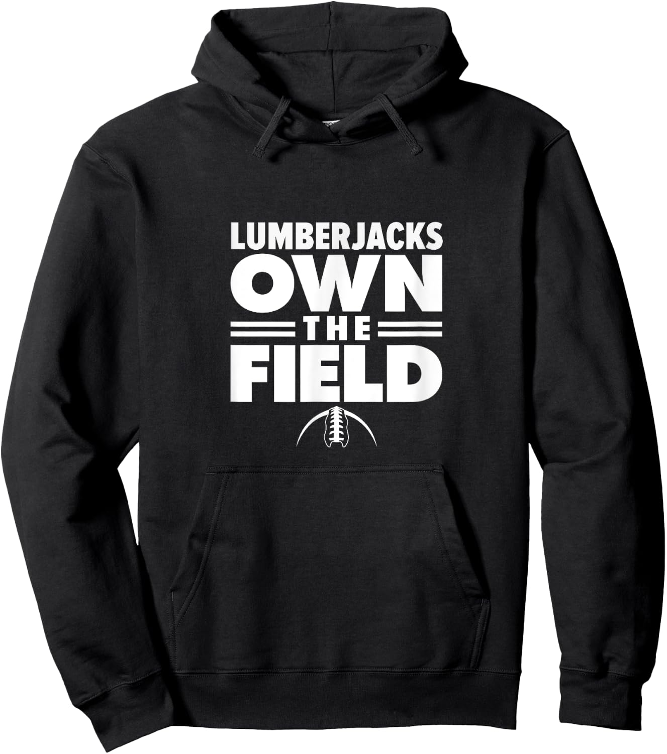 Wausau East High School Own the Field Hoodie - Hoodie | Black