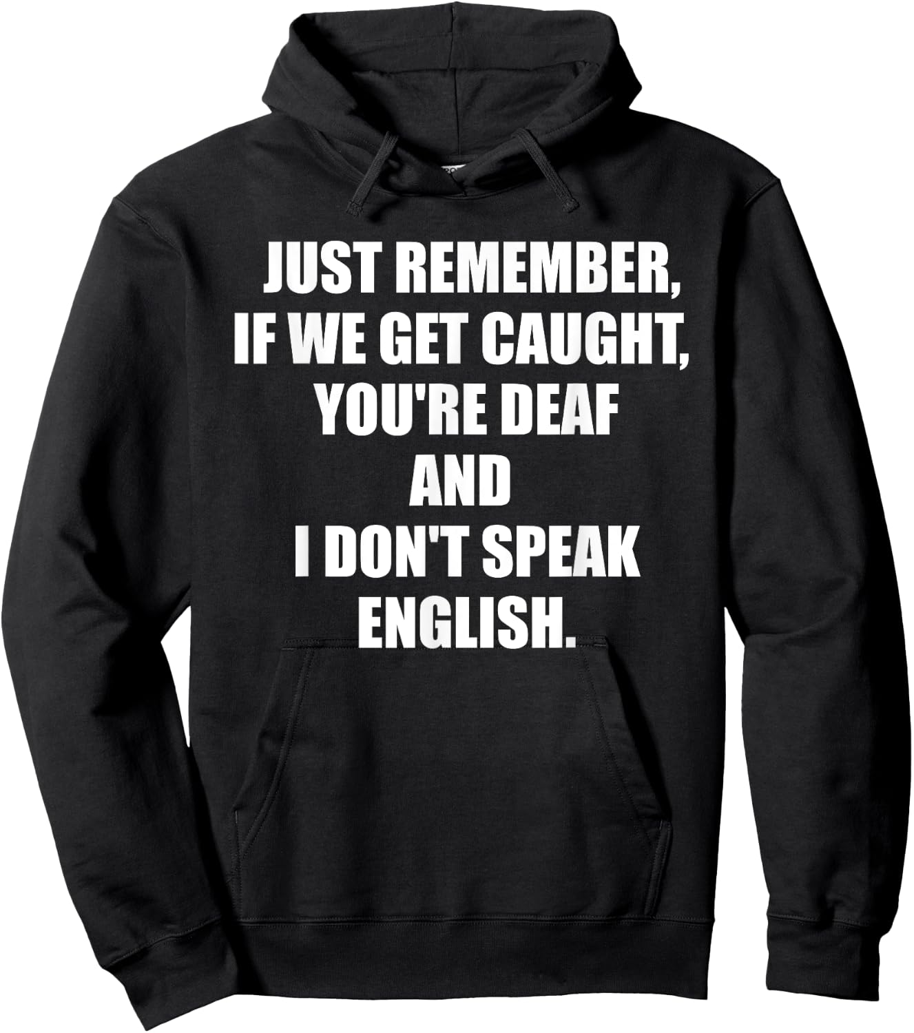 Funny Halloween Just Here for the Boos Running Hoodie - Hoodie | Black