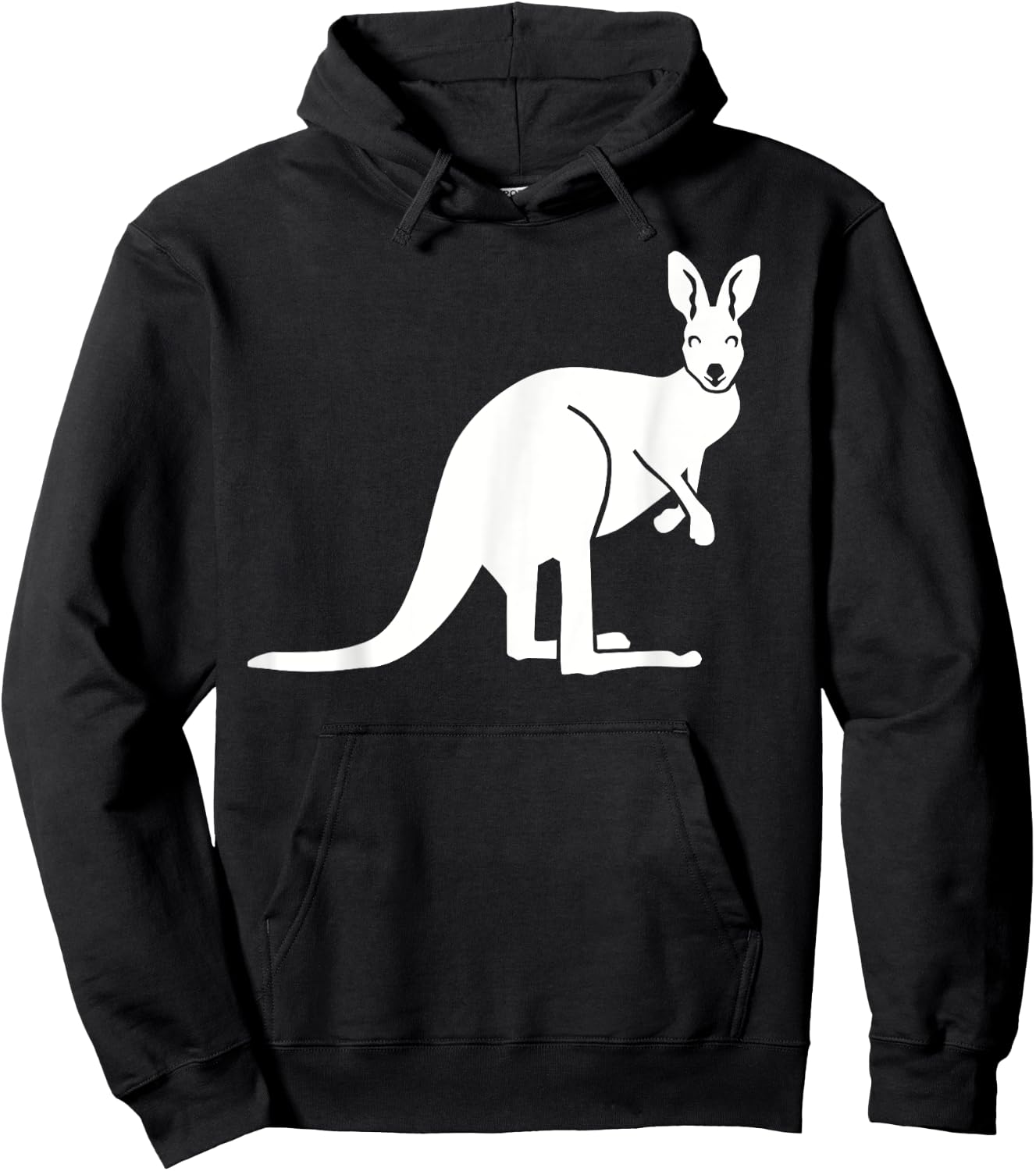 Kangaroo Hoodie - Hoodie | Black