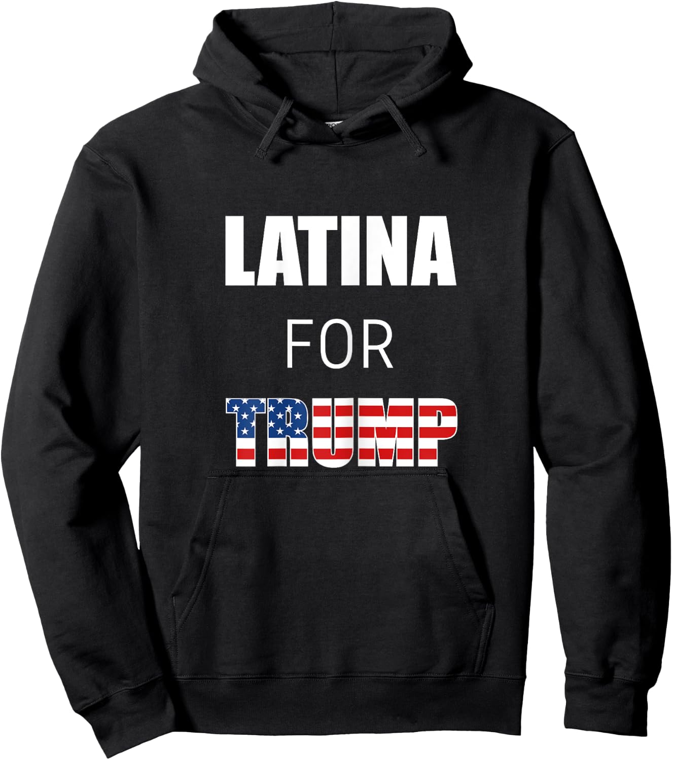 Latinos For Trump 2020 Election President Hispanic Women Hoodie - Hoodie | Black
