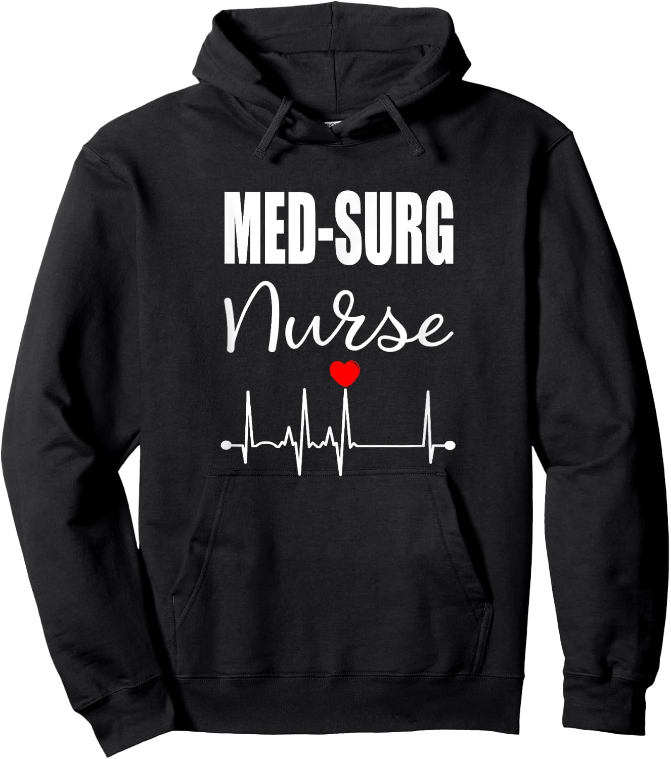 Med Surg Nurse Medical Surgical Nursing RN Gift Hoodie - Hoodie | Black