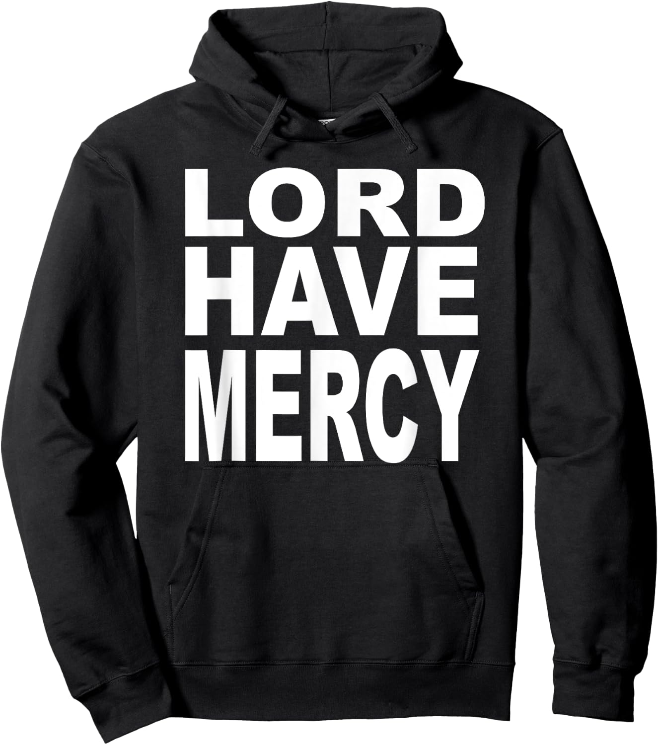 Lord Have Mercy Devotional Christian Hoodie - Hoodie | Black