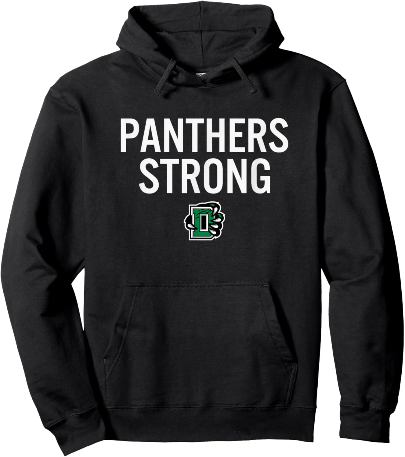 Derby Panthers Logo Strong HS Hoodie - Hoodie | Black