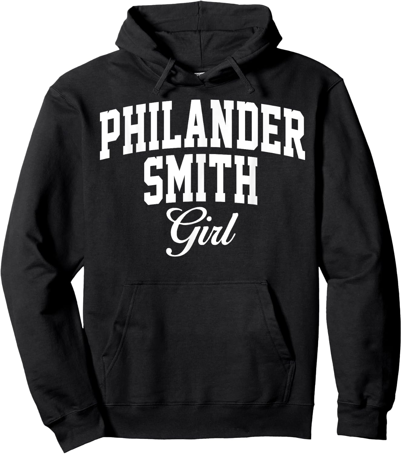 Philander Smith College Girl Arch Vintage Design Women Girls Hoodie - Hoodie | Black