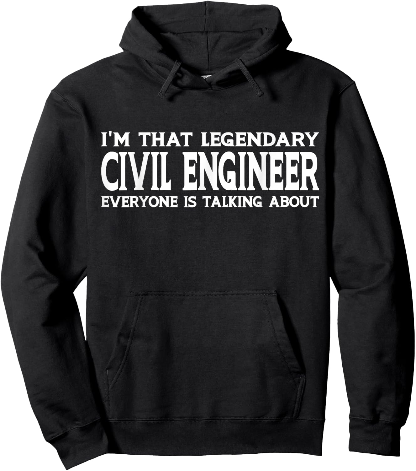 Civil Engineer Job Title Employee Funny Civil Engineer Hoodie - Hoodie | Black