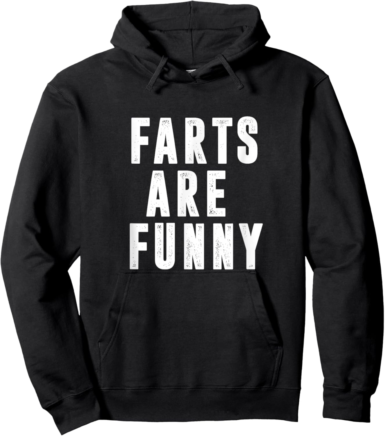 Farts Are Funny Hilarious Fun Humor Joke Design Hoodie - Hoodie | Black
