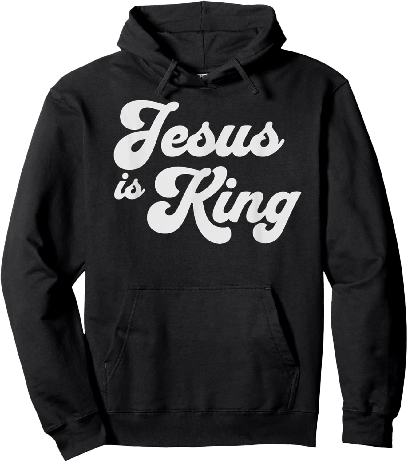 Jesus is King - Christian Shirts of Faith Hoodie - Hoodie | Black
