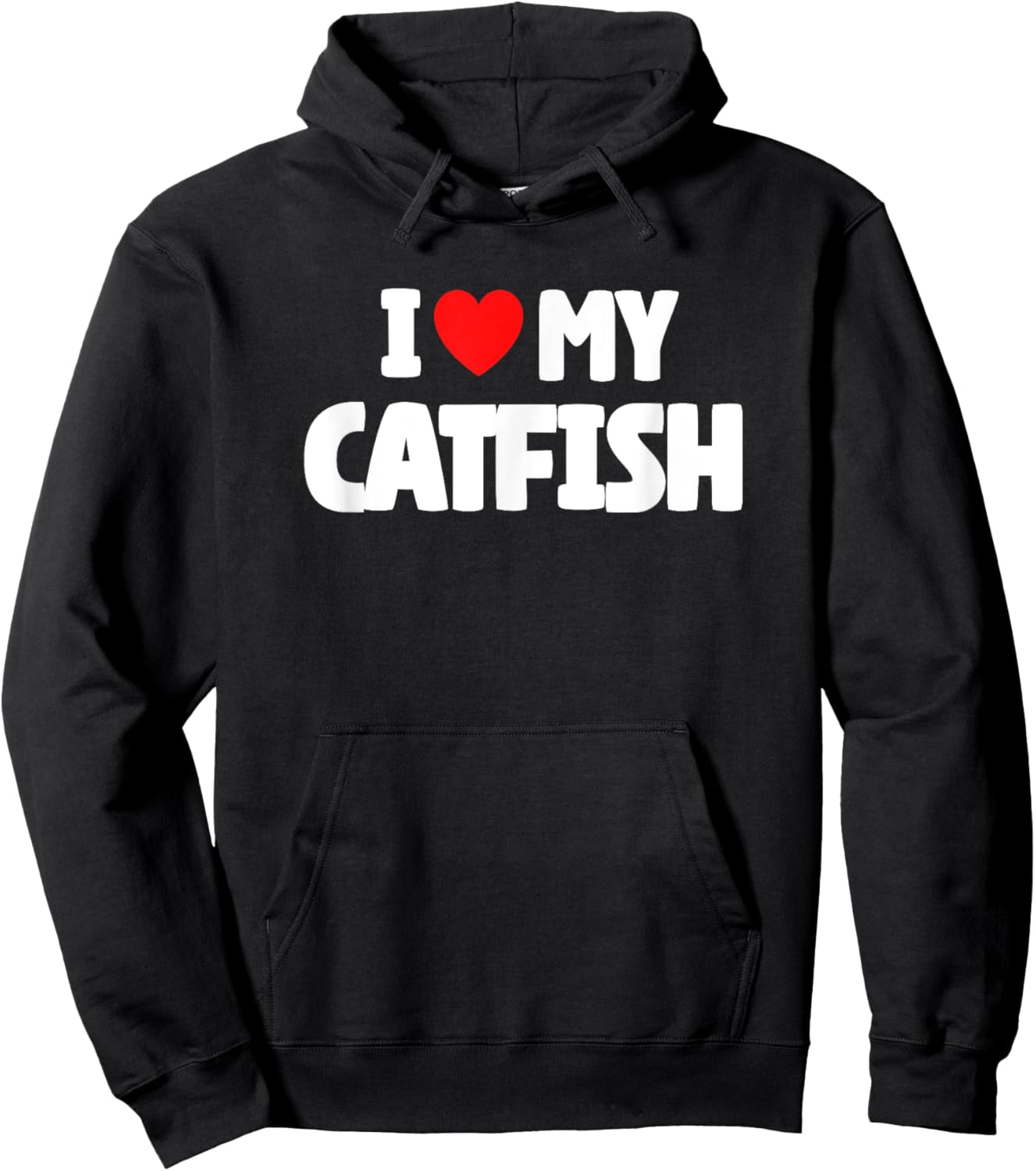 I Love My Catfish Hoodie - Hoodie | Black