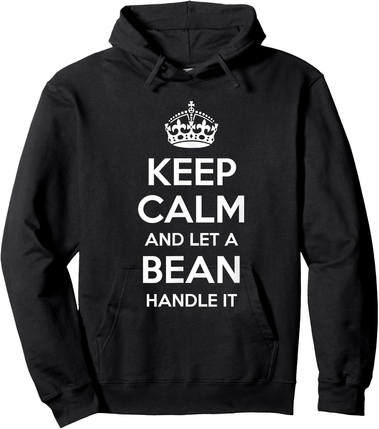 BEAN Funny Surname Family Tree Birthday Reunion Gift Hoodie - Hoodie | Black