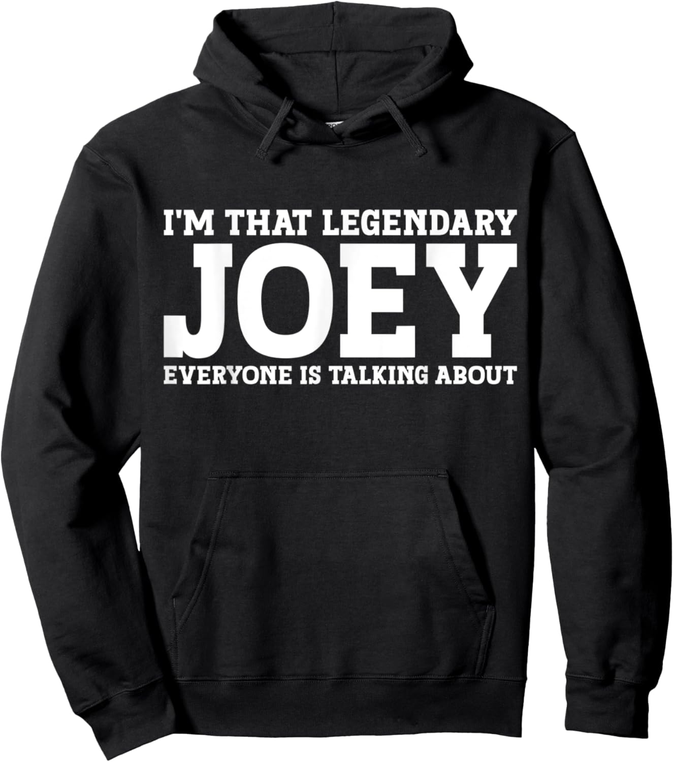 Joey Personal Name Women Girl Funny Joey Hoodie - Hoodie | Black