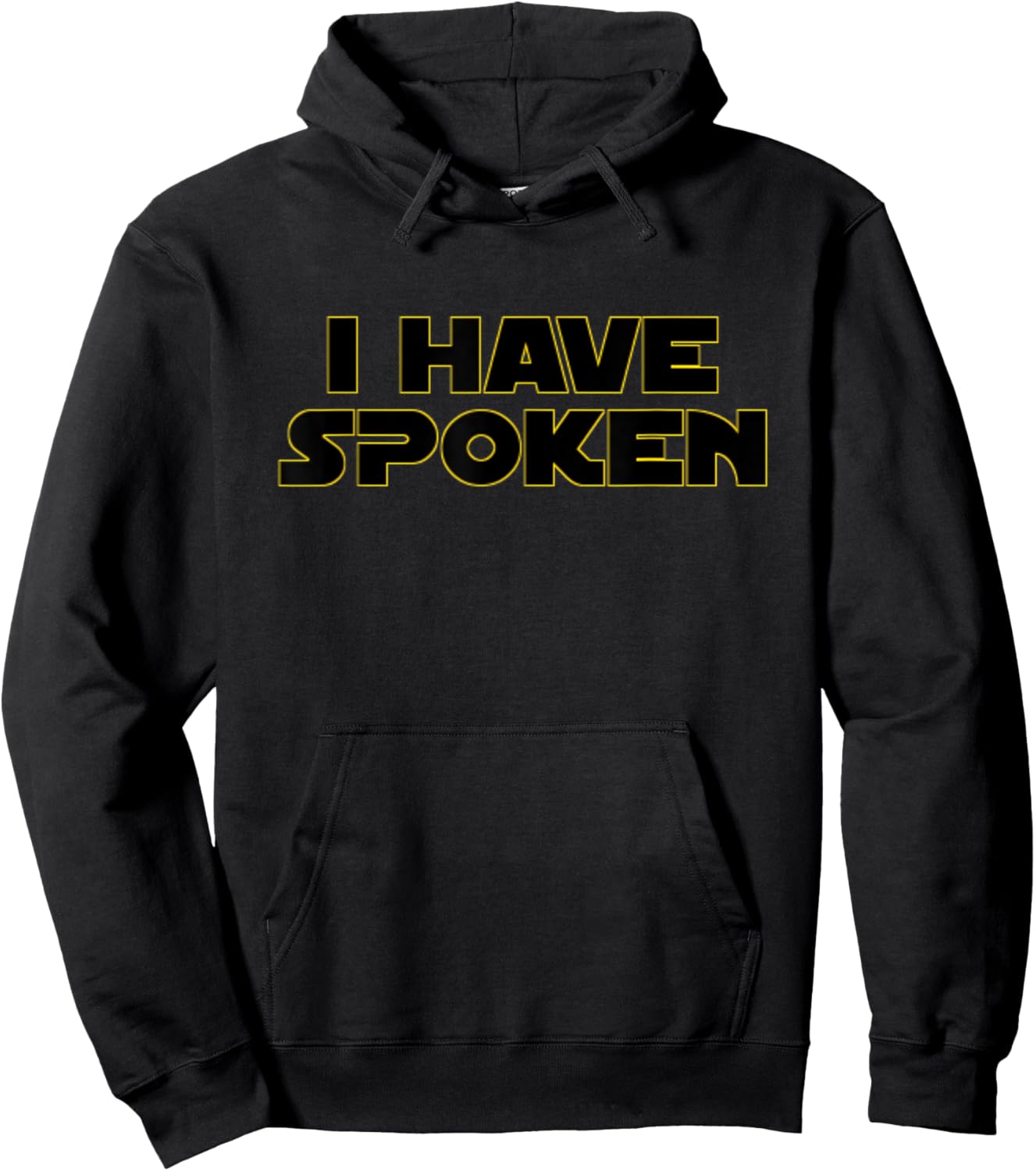 I Have Spoken Space Western Hoodie - Hoodie | Black