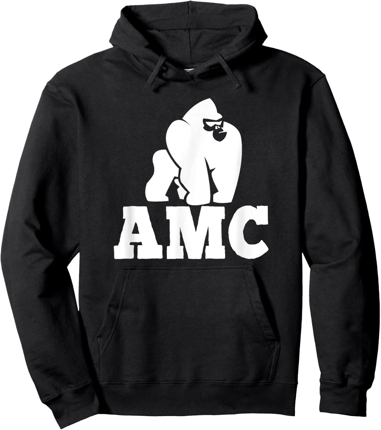 AMC - Apes Together Strong - Stock Hodl To The Moon Hoodie - Hoodie | Black
