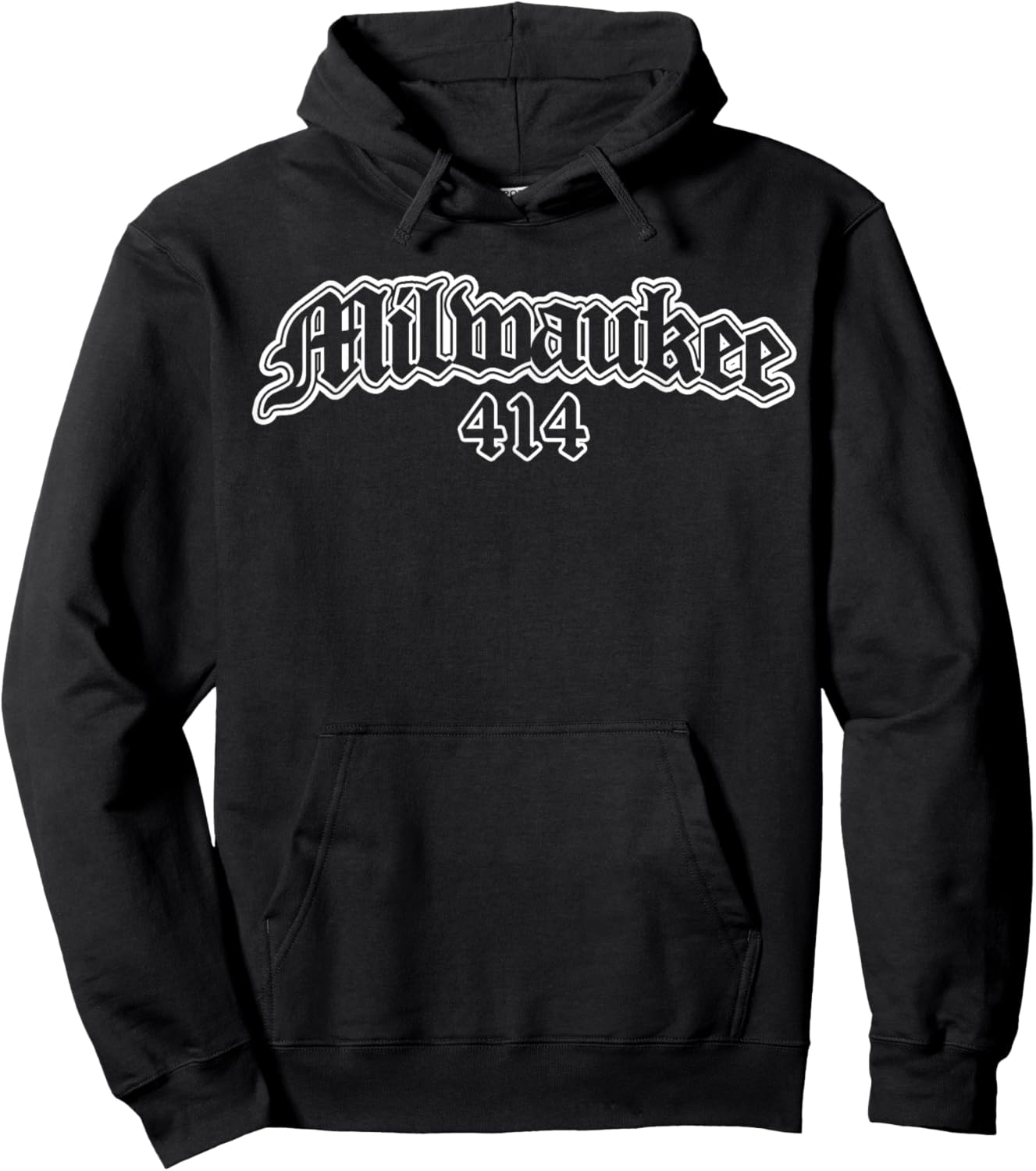 Milwaukee 414 Wisconsin Souvenir Hoodie - Hoodie | Black