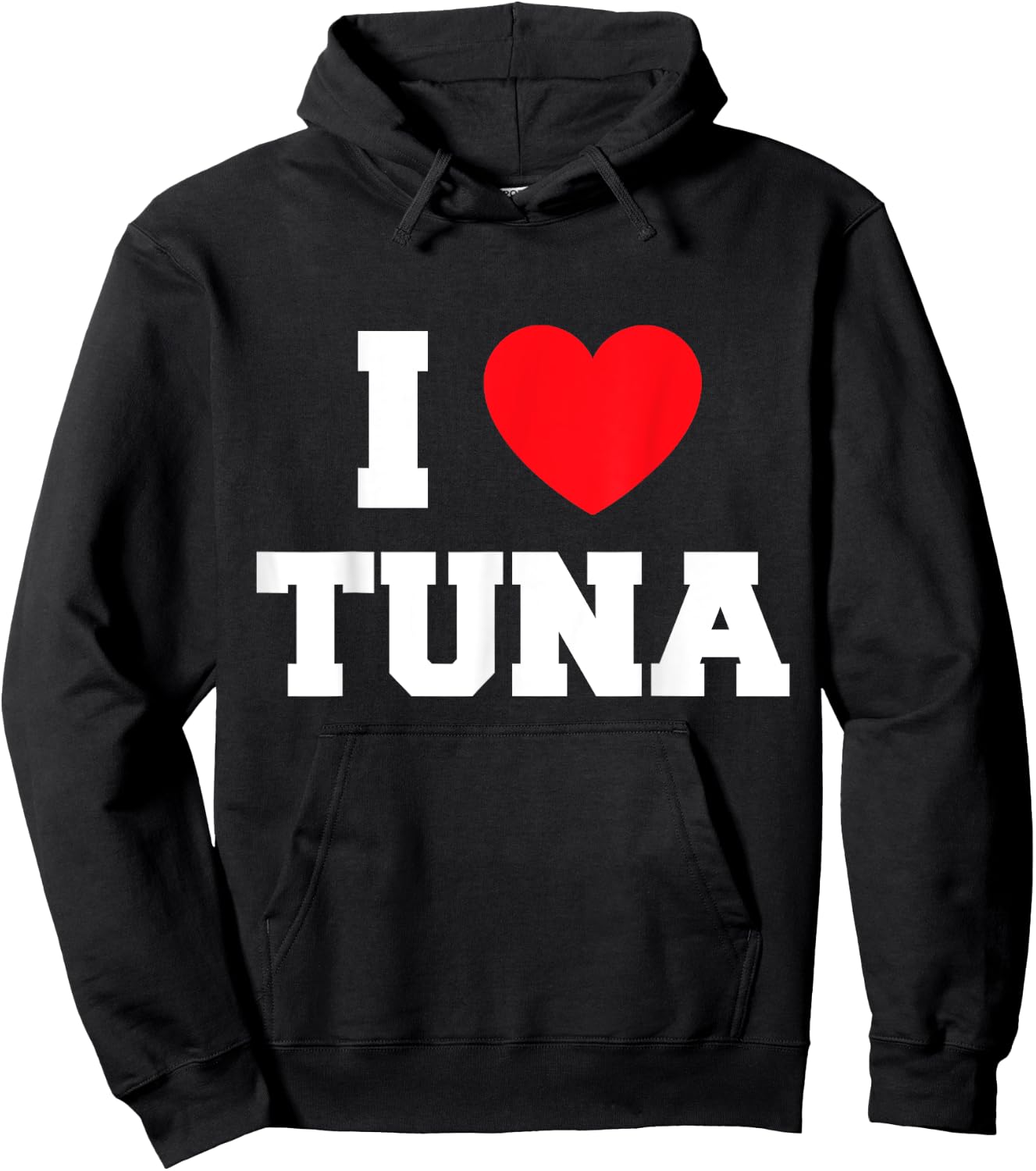 I Love Tuna Hoodie - Hoodie | Black