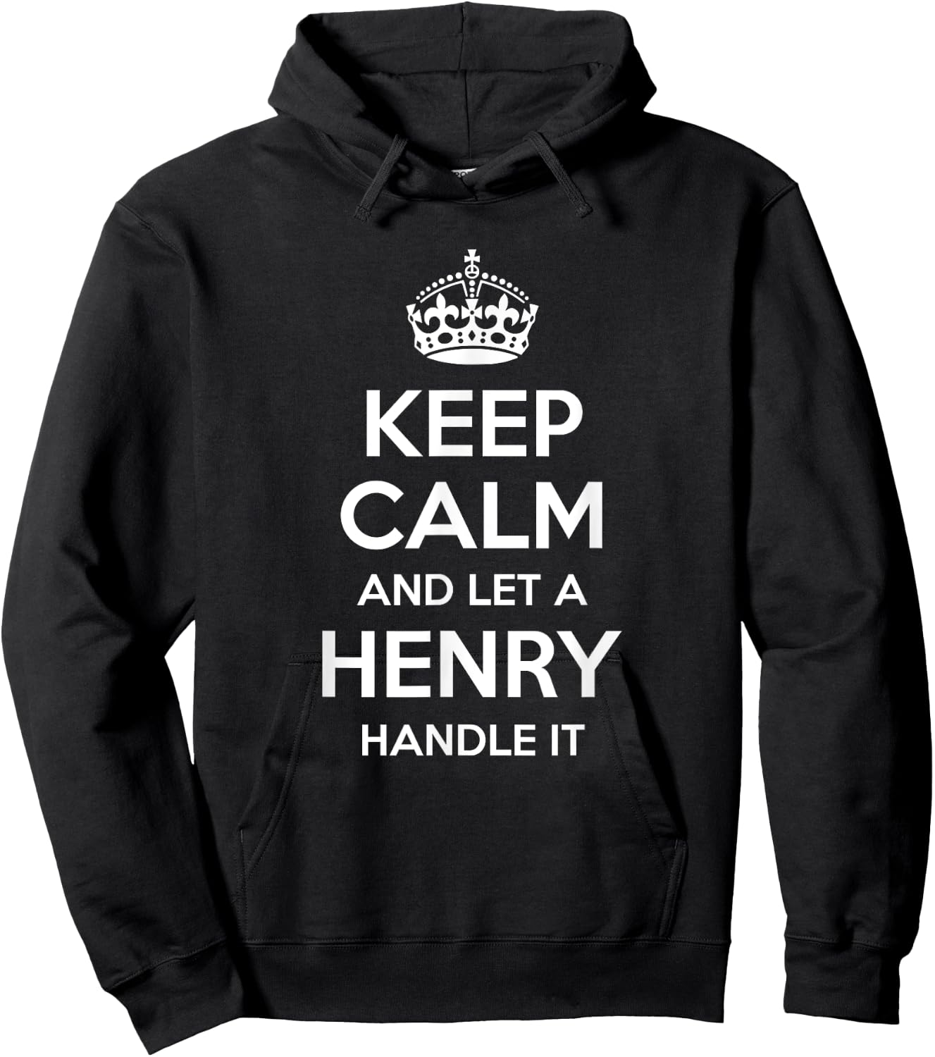HENRY Funny Surname Family Tree Birthday Reunion Gift Hoodie - Hoodie | Black