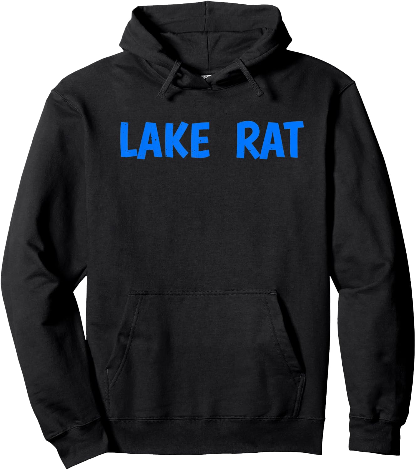Lake Rat Top Hoodie - Hoodie | Black