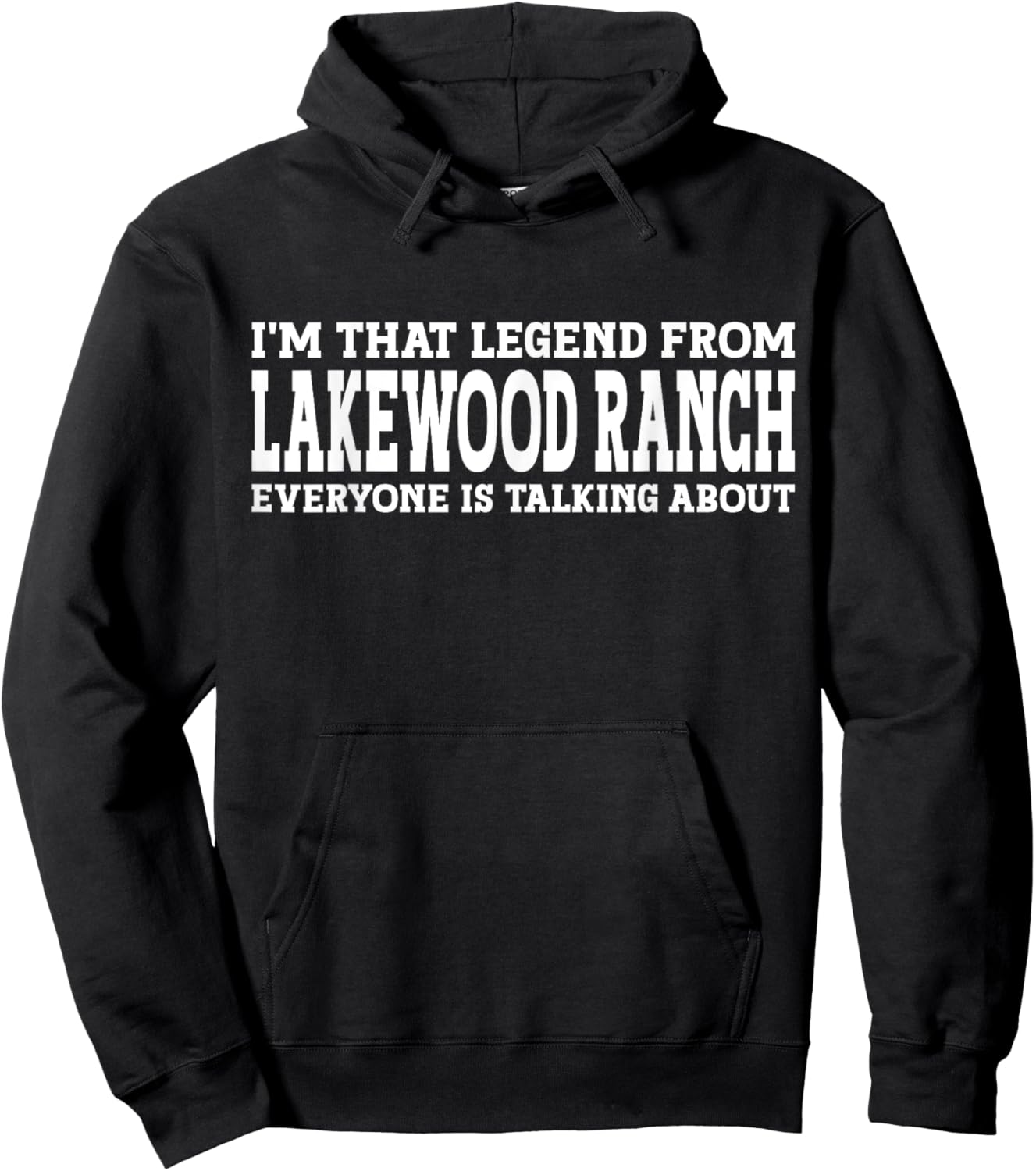 Lakewood Ranch Hometown FL Florida Funny City Lakewood Ranch Hoodie - Hoodie | Black